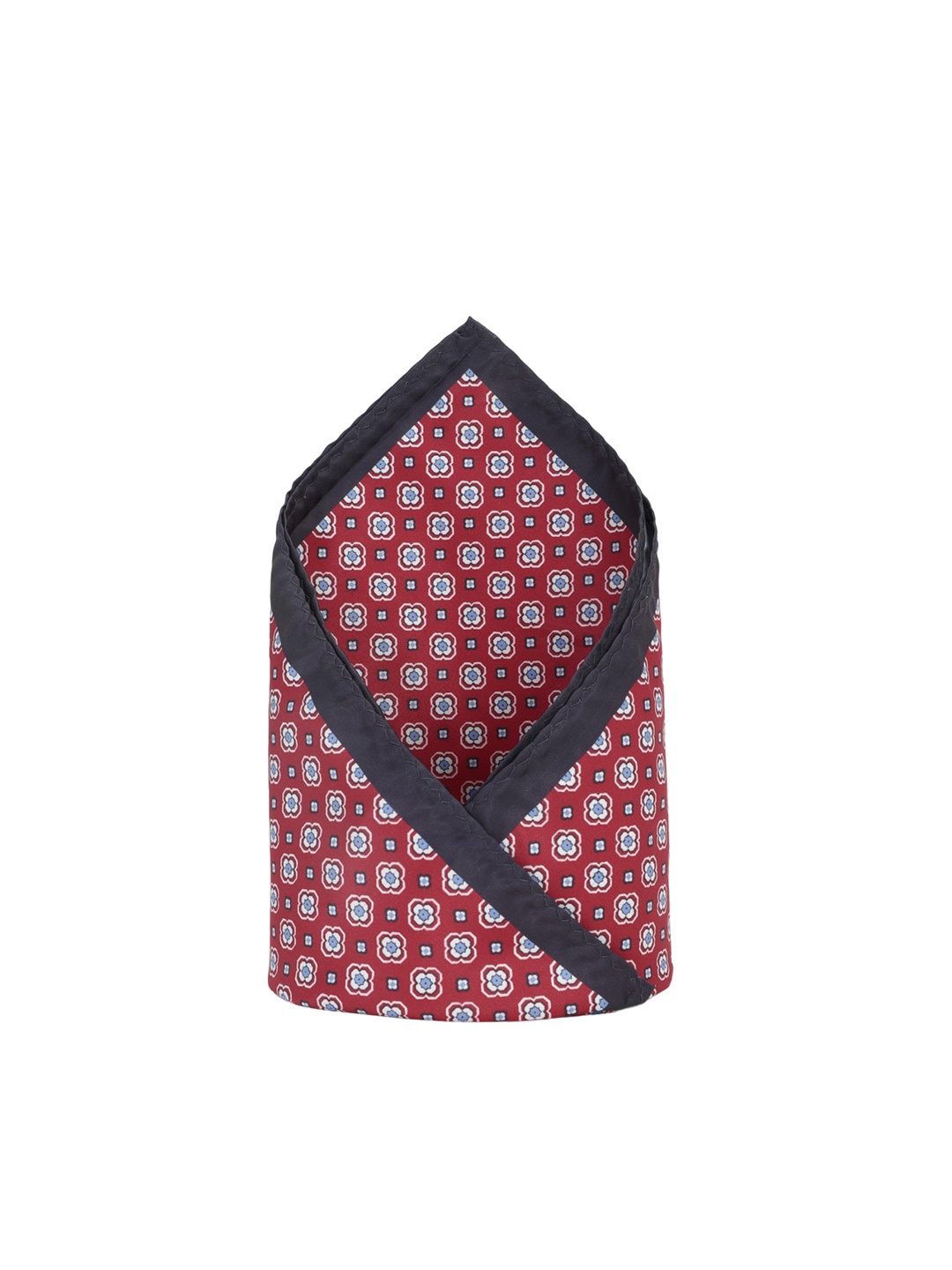 Allen Solly Men Printed Pocket Square, Red
