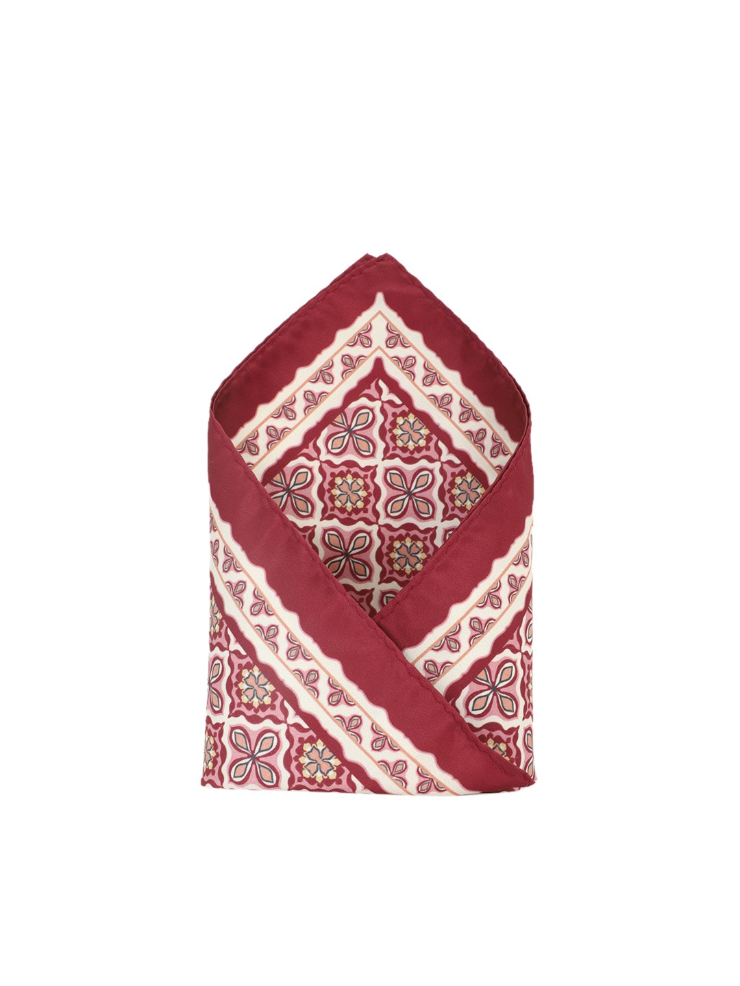 

Allen Solly Men Printed Pocket Square, Maroon