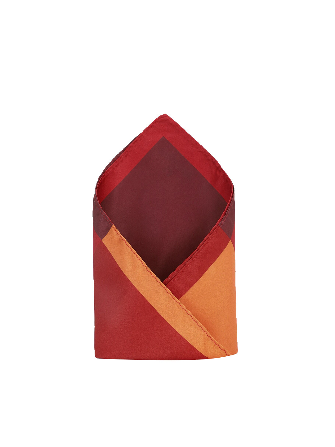 

Allen Solly Colourblocked Pocket Square, Red