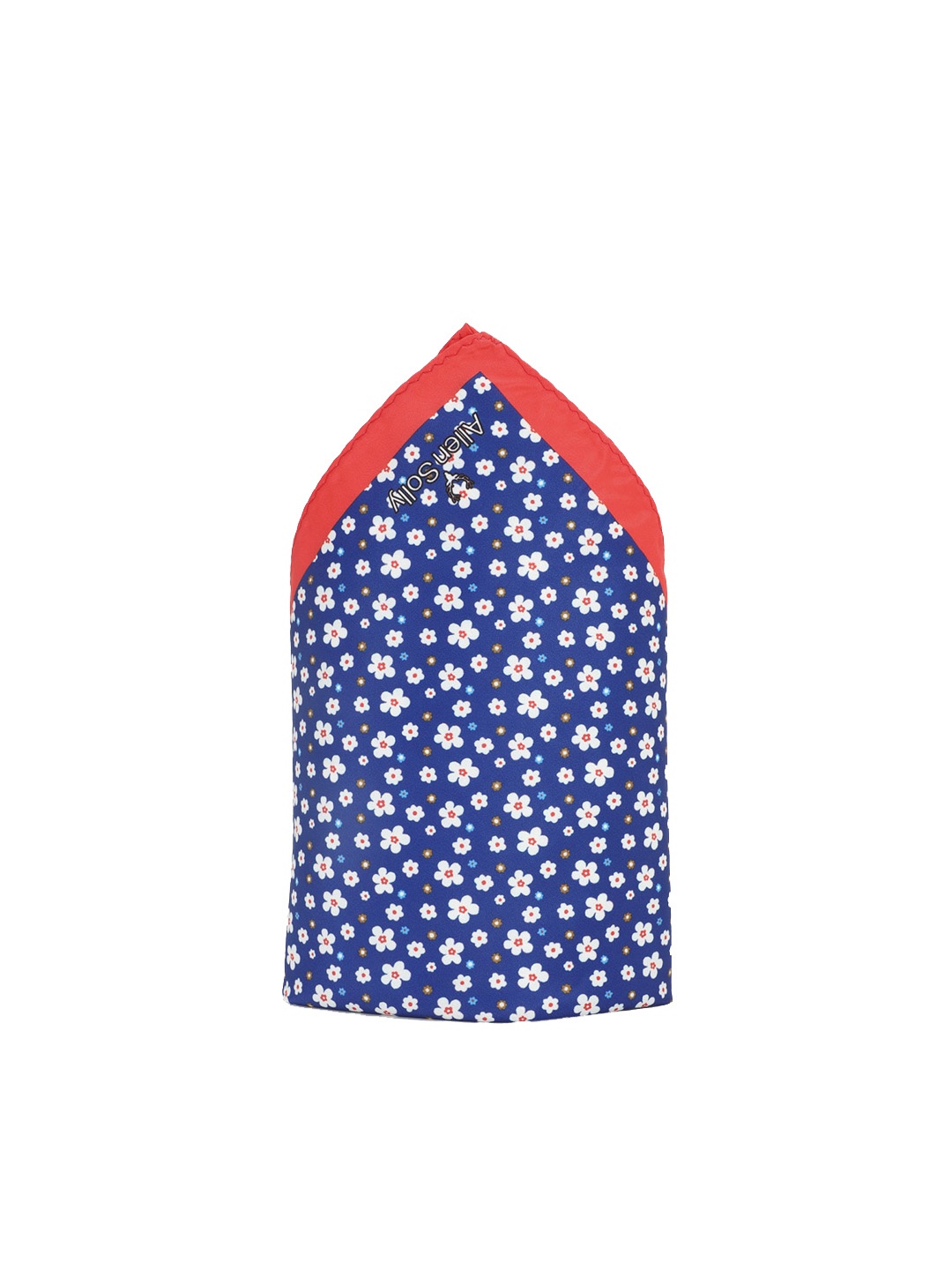 

Allen Solly Floral Printed Pocket Square, Blue