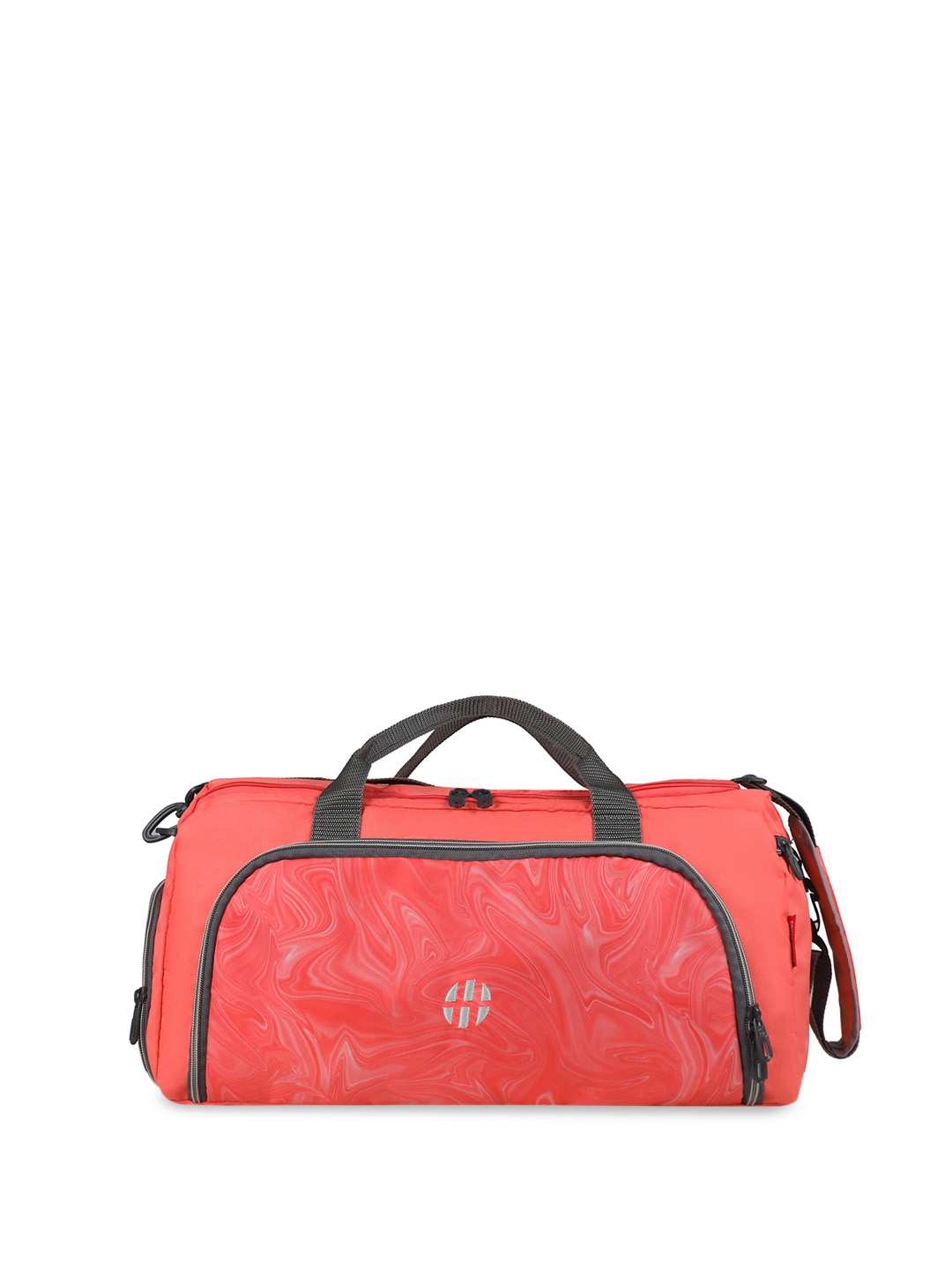 

Harissons Unisex Medium Foldable Sports or Gym Duffel Bag, Coral