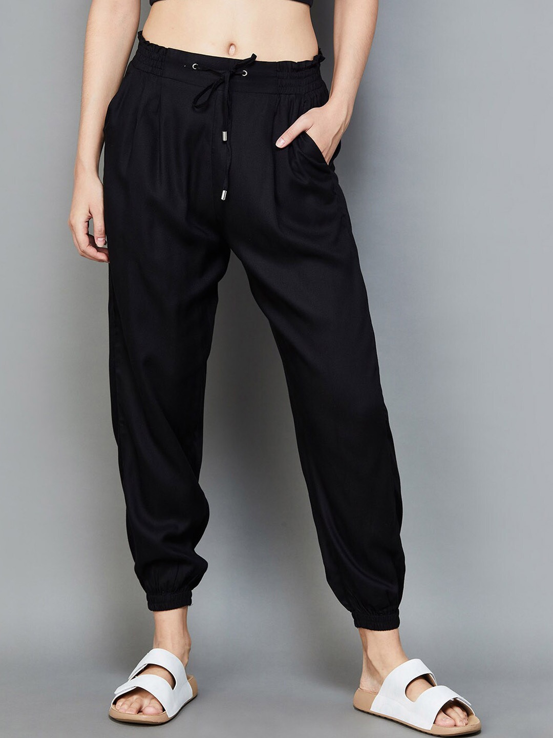 

Fame Forever by Lifestyle Women Joggers Trousers, Black