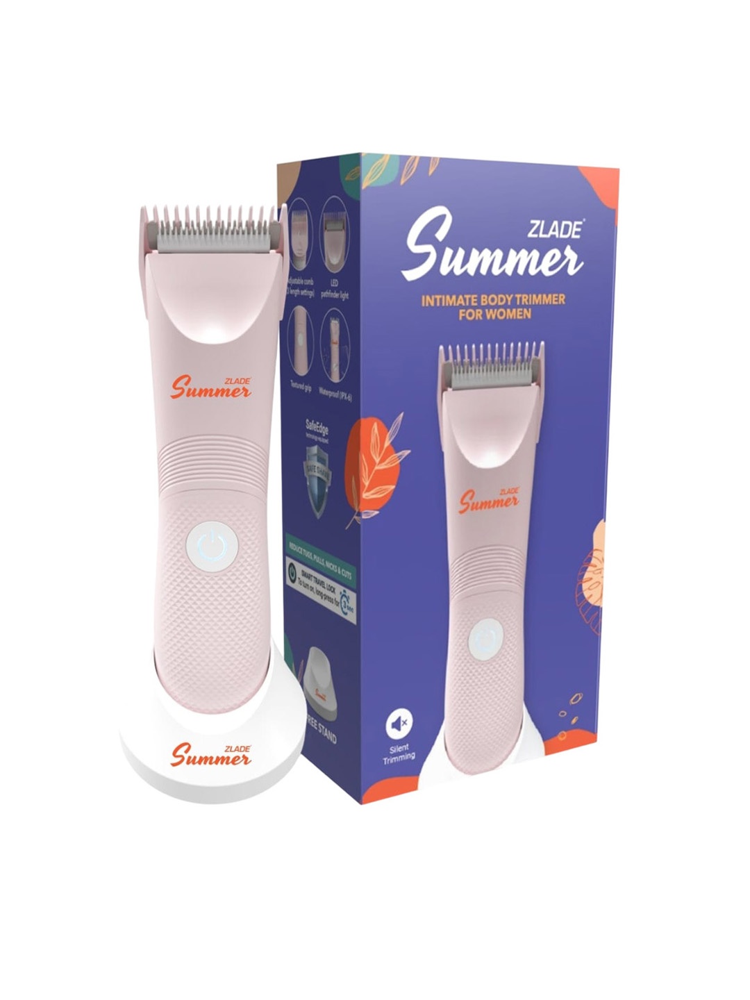 

ZLADE Women Summer Intimate Body Trimmer, Pink