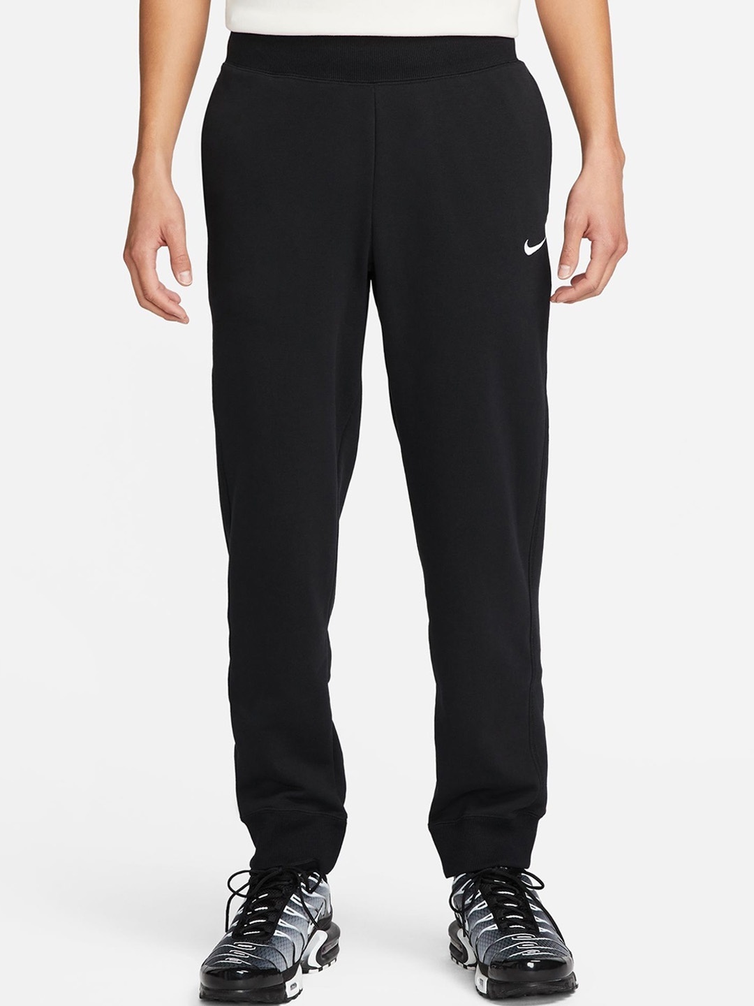 

Nike French Terry Cuffed Trousers, Black