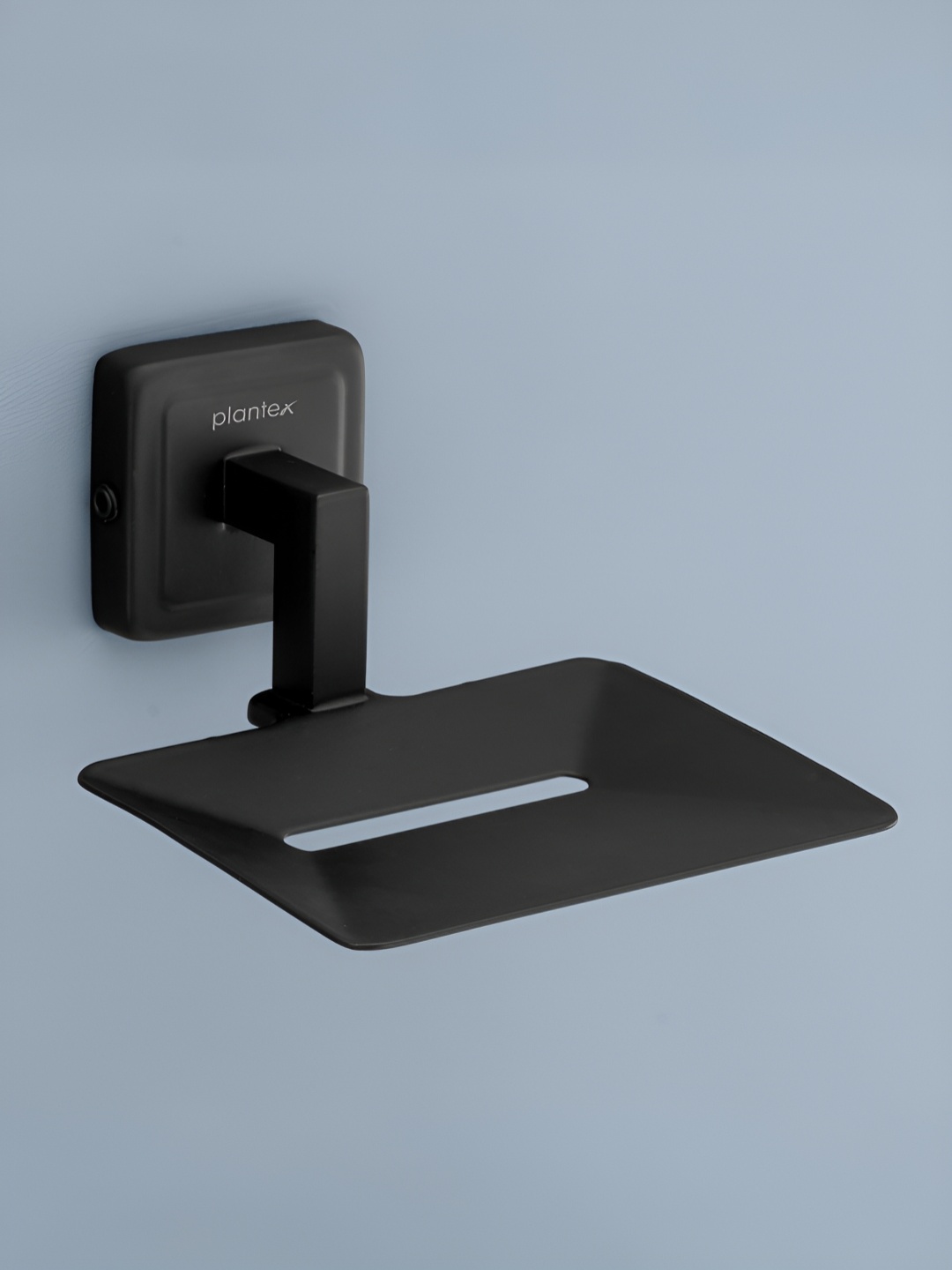 

Plantex Black Stainless Steel Matte Finished Soap Dish