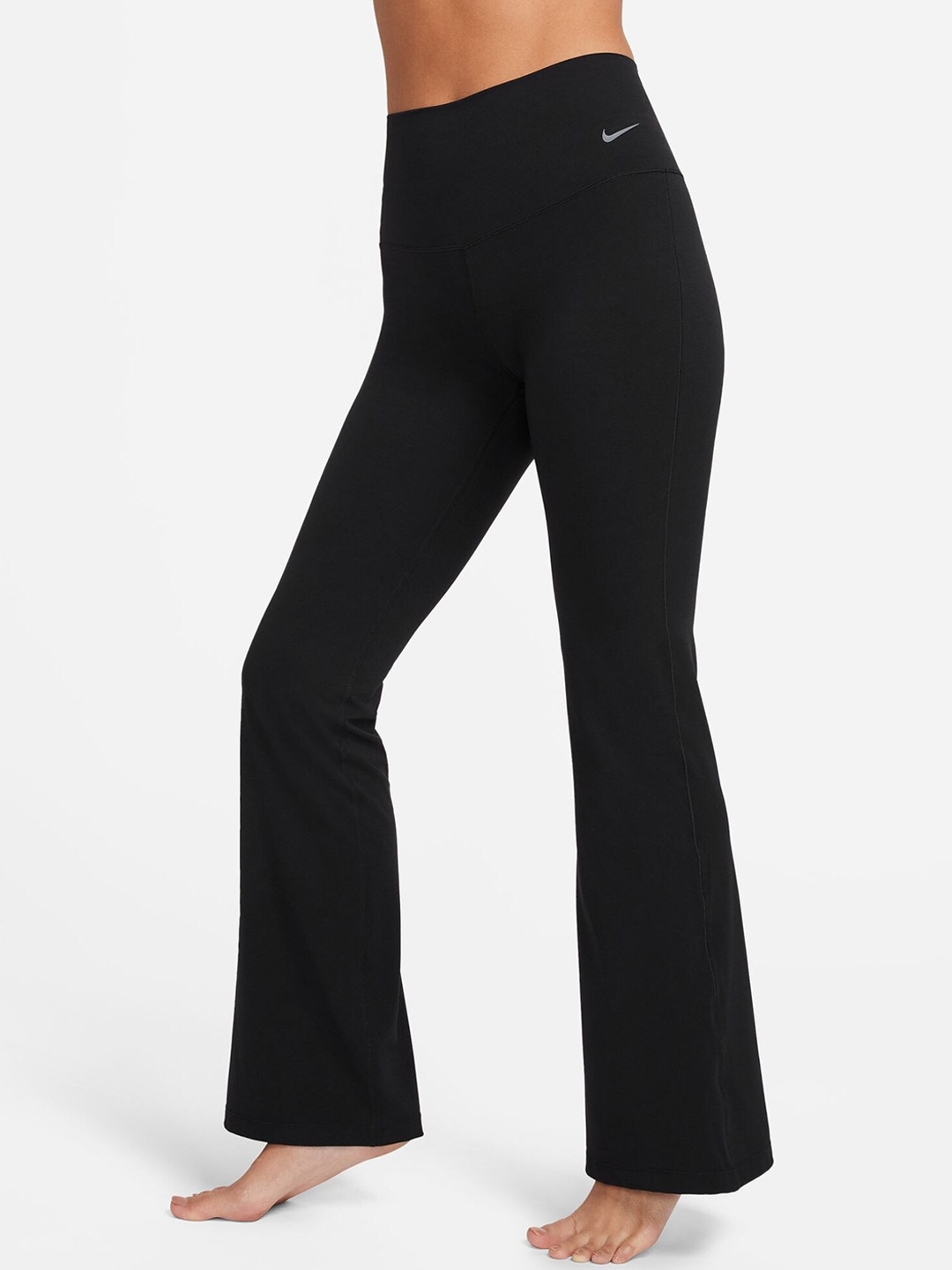 

Nike Zenvy Women's High-Waisted Flared Leggings, Black