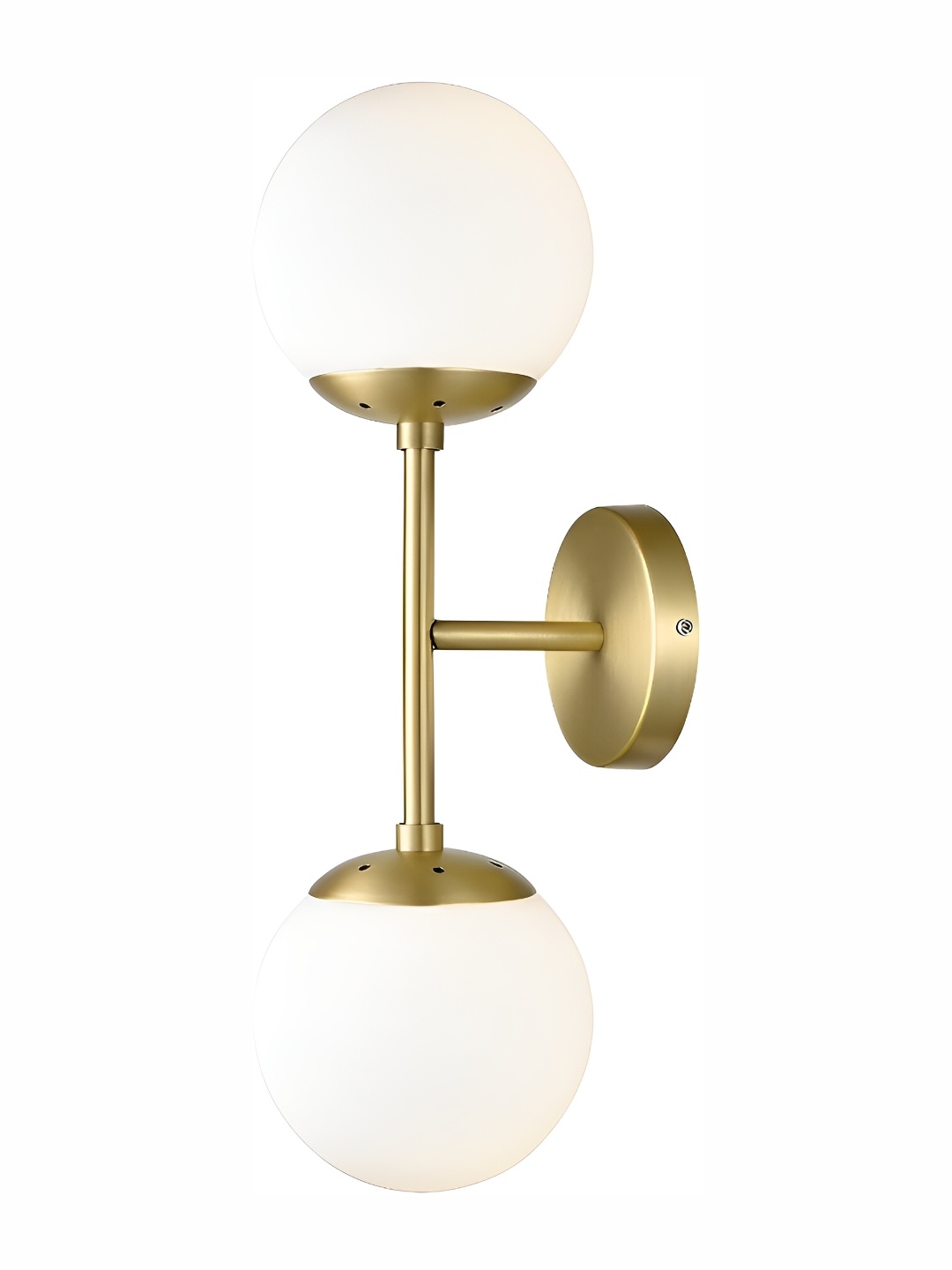 

Areezo Gold-Toned & White Abstract Shaped Metal Wall Lamp