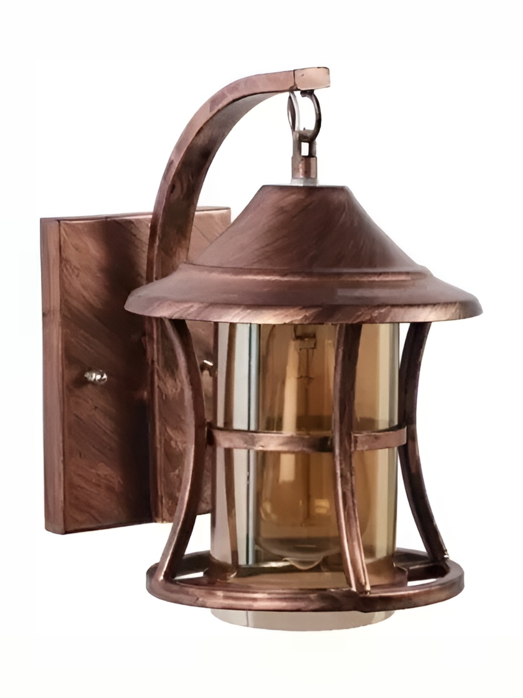 

Areezo Copper-Toned Metal Wall Lamp