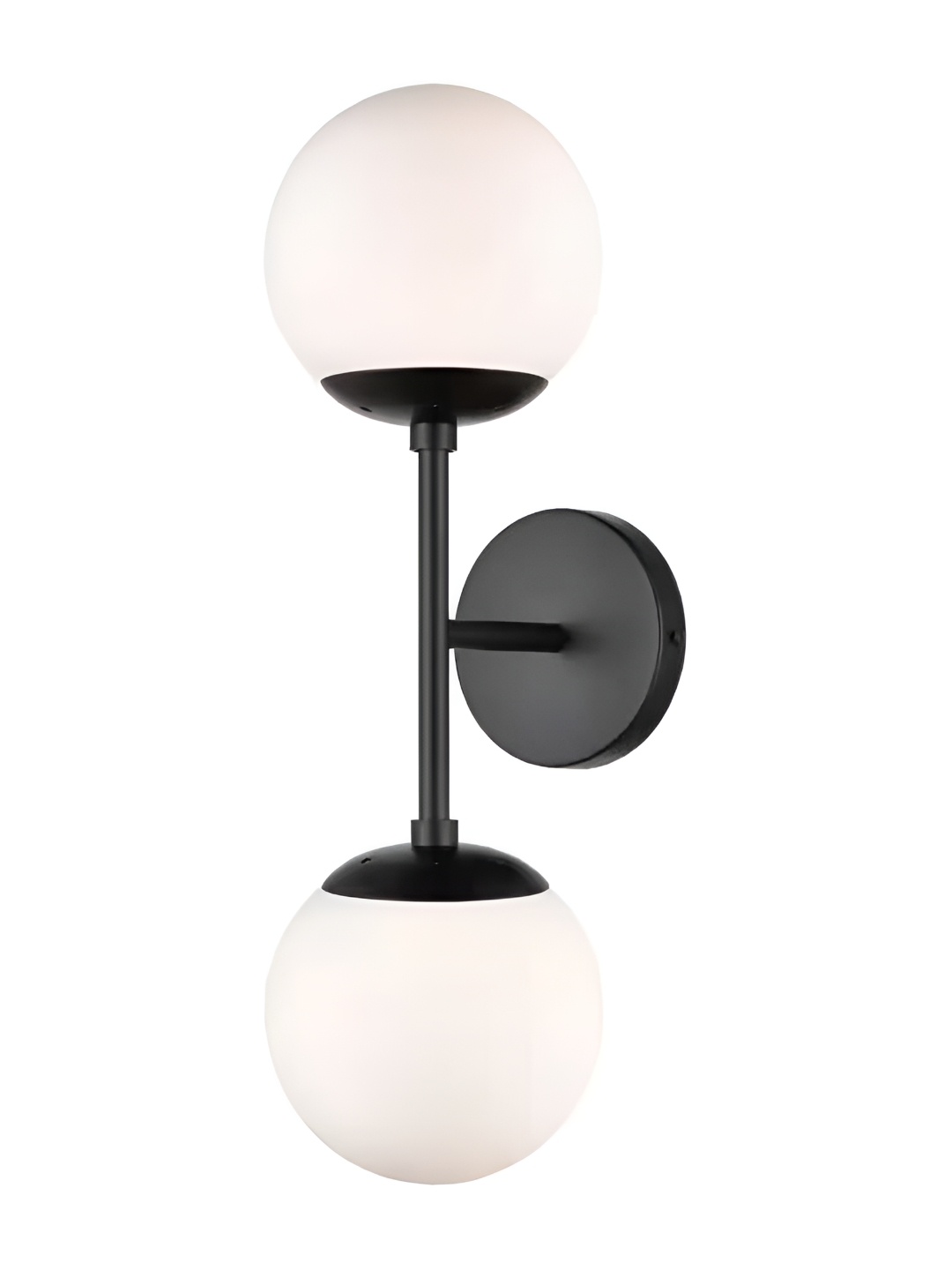 

Areezo Black & White Metal Spherical Shaped Wall Lamp