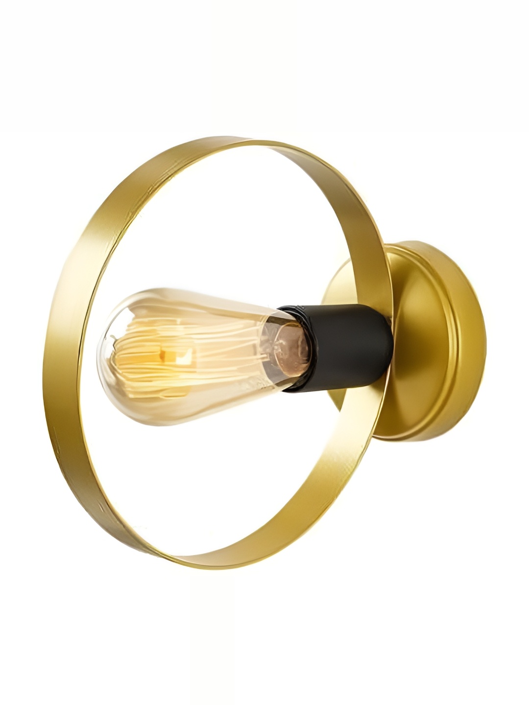 

Areezo Gold-Toned Abstract Shaped Contemporary Wall Lamp