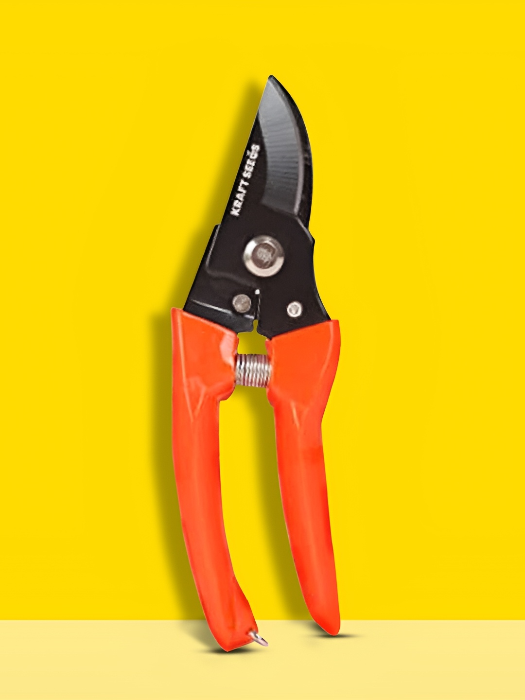 

10club Orange Coloured & Black Ultra Sharp Blades Pruner Shears