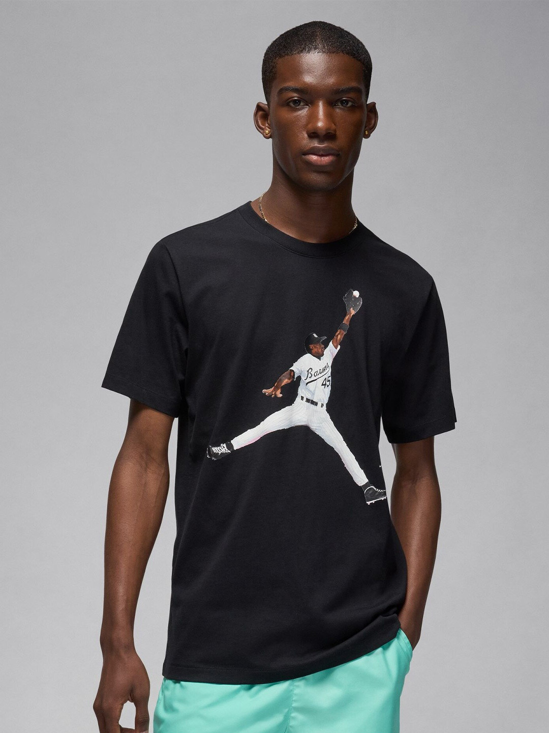 

Nike M J FLT MVP SS CREW, Black
