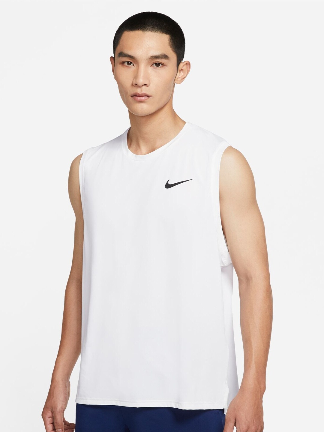 

Nike Pro Dri-FIT Men's Tank, White