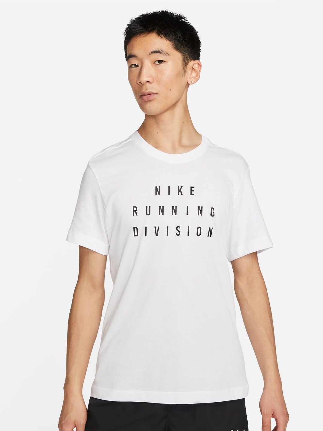 

Nike Dri-FIT Run Division Men's Running T-Shirt, White