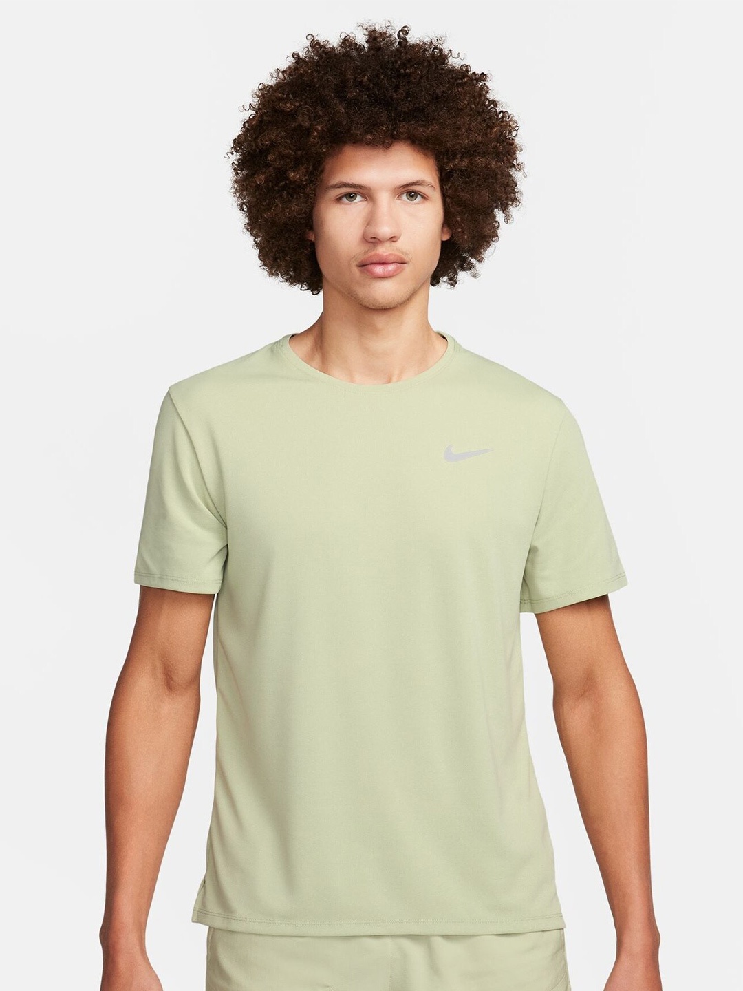 

Nike Men Dri-FIT UV Miler Running Top, Sea green