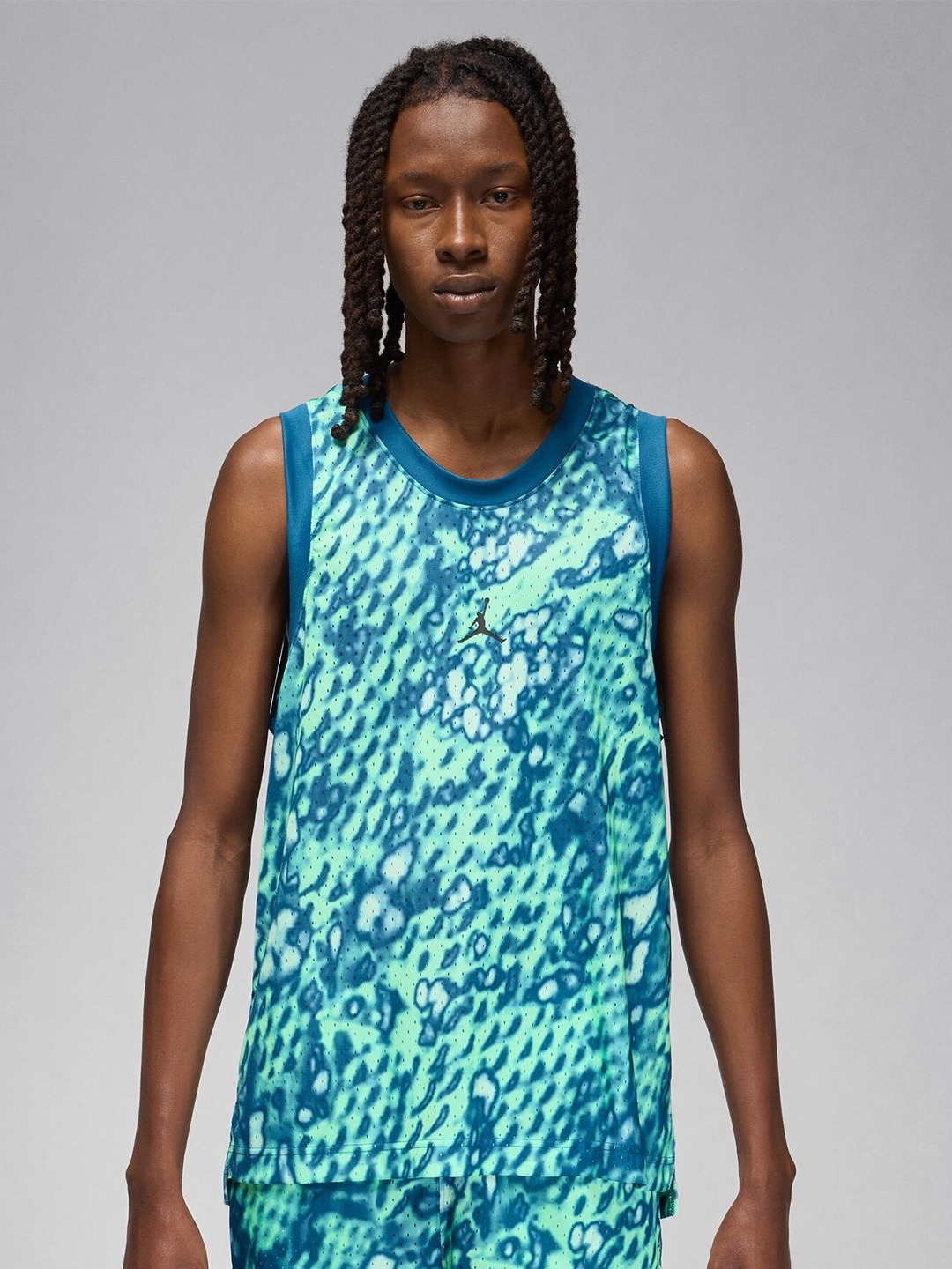 

Nike Jordan Sport Men's Dri-FIT Mesh Jersey, Sea green