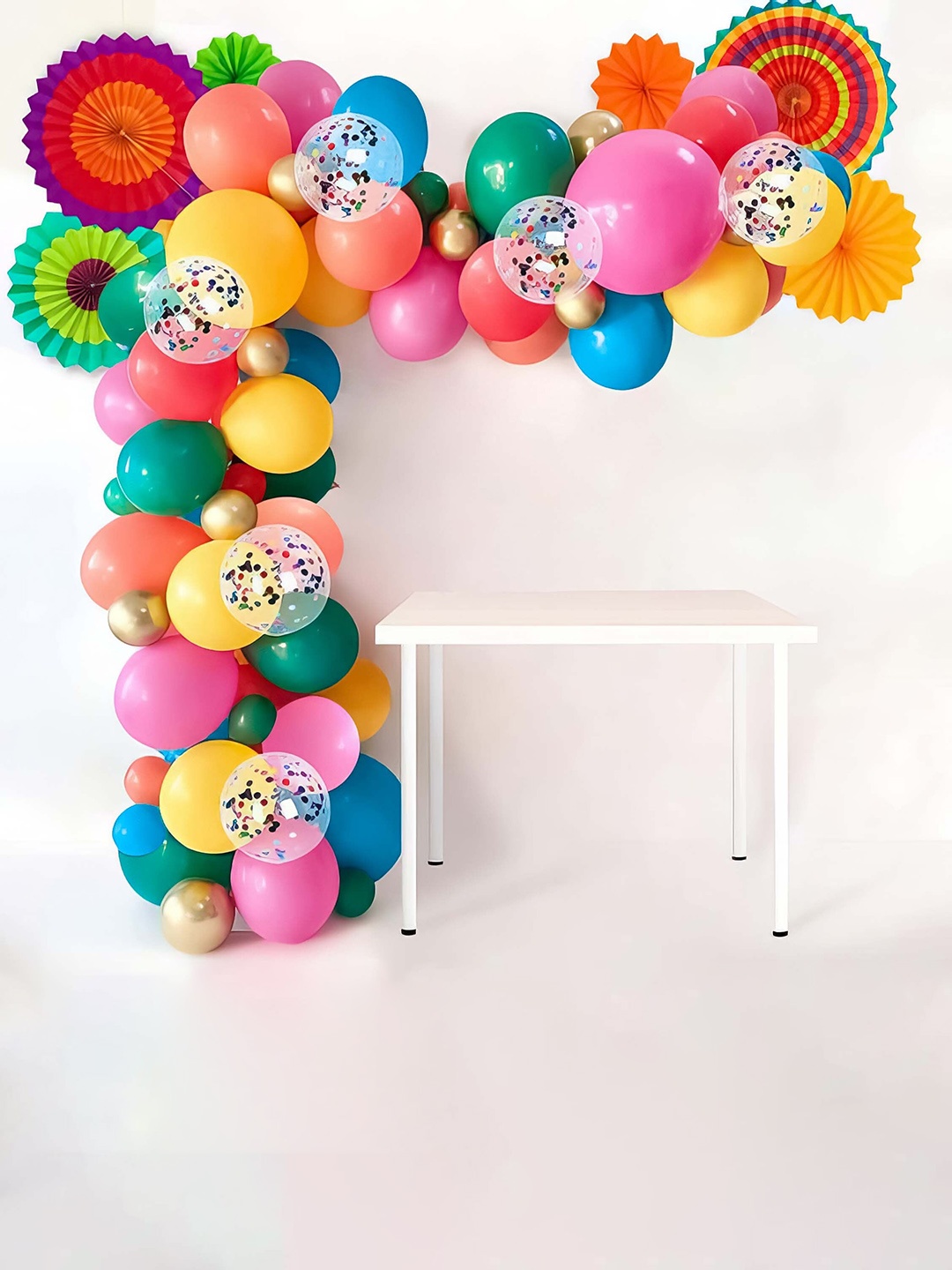 

Special You Pink & Yellow 68 Pieces Balloons Decoration Items