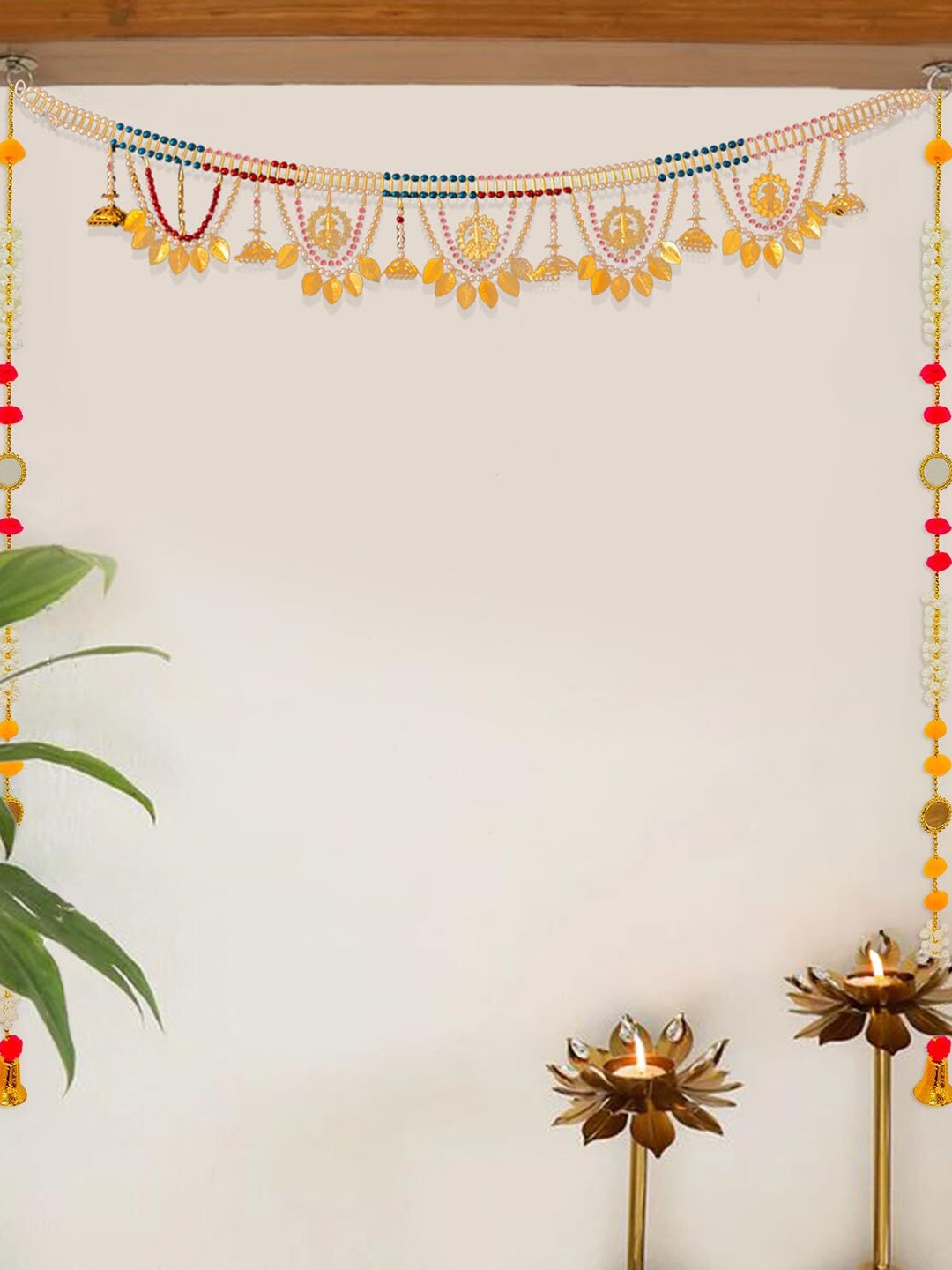 

Special You Yellow & White 3 Pcs Bandhanwar Torans