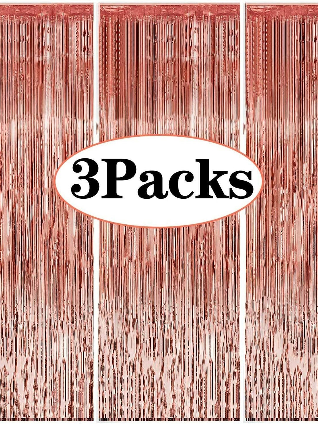 

Special You Pink 3-Pcs Curtains Festive Decor