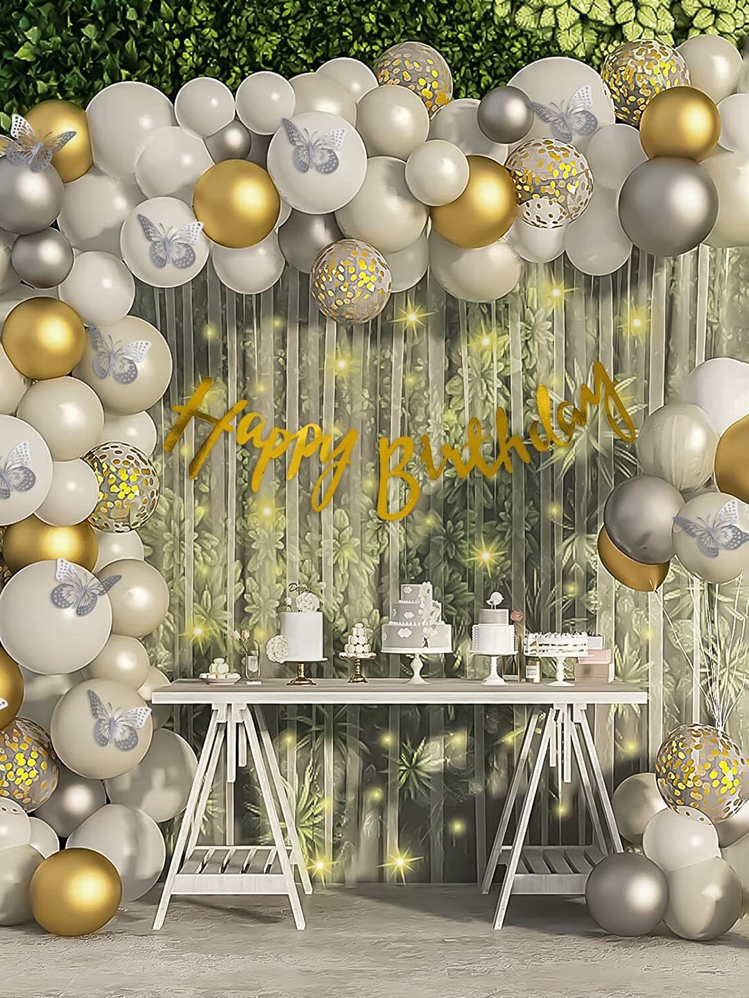 

Special You 85 Pcs White Birthday Decor