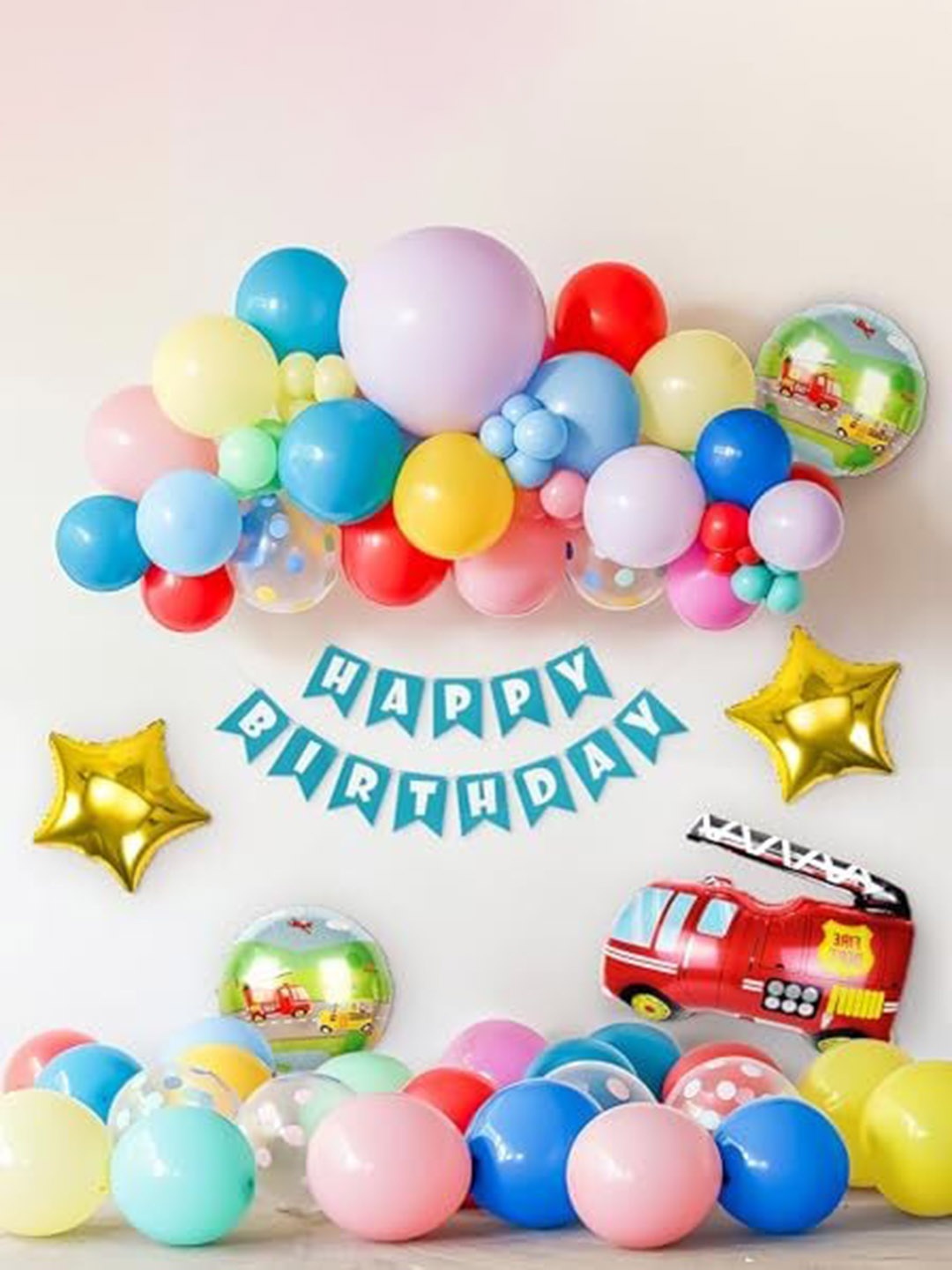 Special You Blue & Pink 65 Pieces Birthday Decor