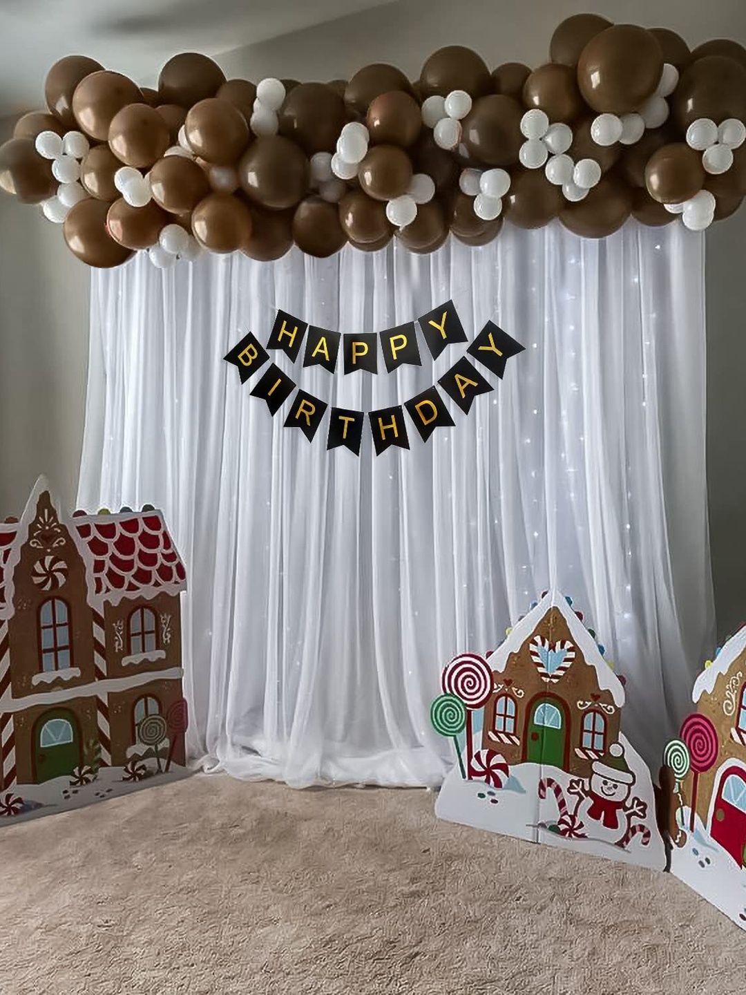 

Special You Brown 65-Pcs Birthday Decor Set