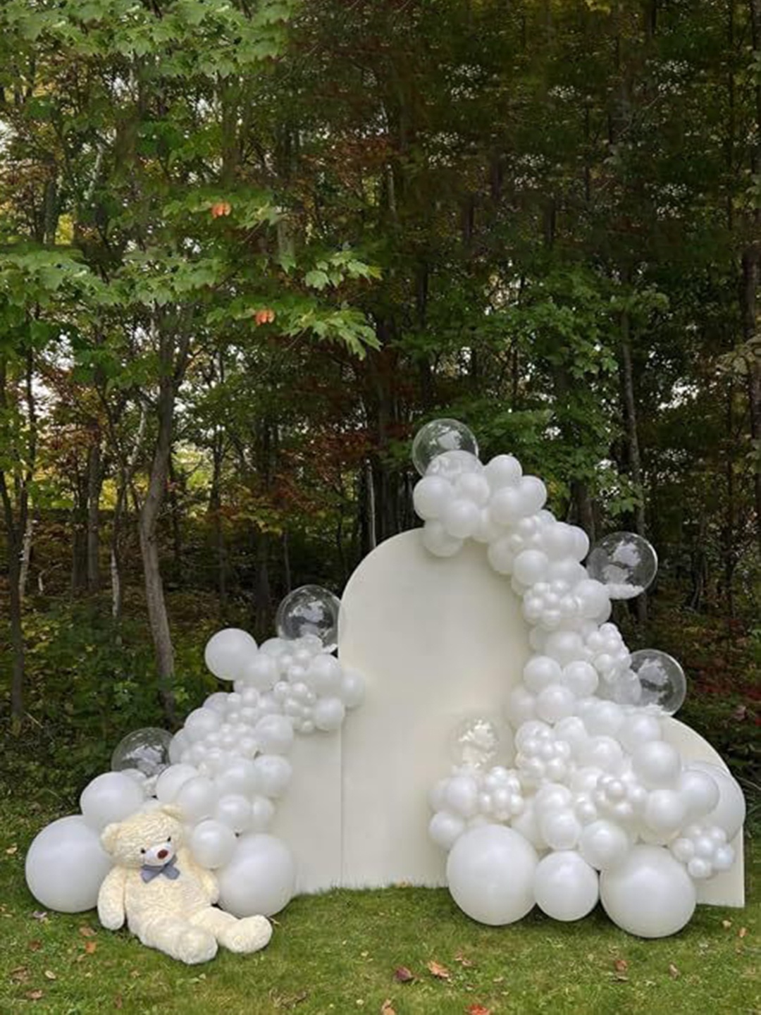 

Special You 50 Pieces White Birthday Decoration Balloons