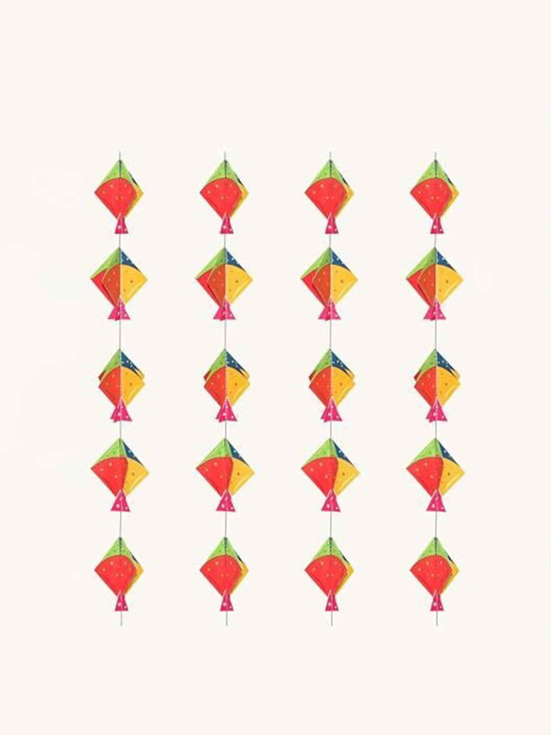 

Special You Red & Yellow 4 Pieces Hanging Kites Garland Decoration