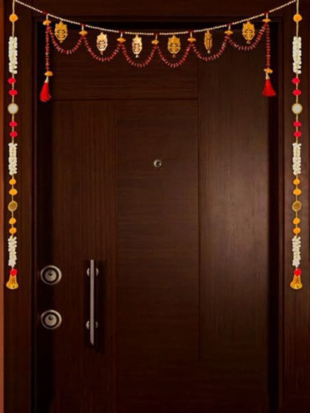

Special You Red & White 3 Pieces Toran Festive Decor