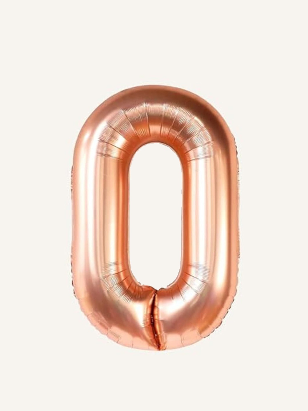 

Special You Zero Number Foil Balloon Decoration, Rose gold