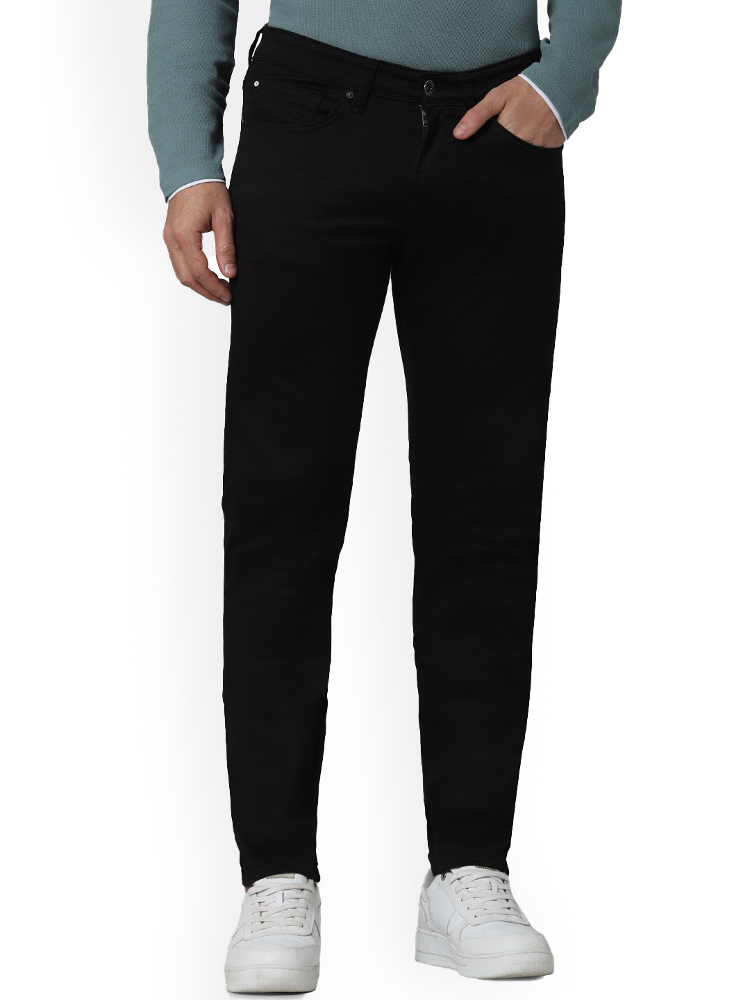 

Celio Men Jean Slim Fit Mid Rise Clean Look Jeans, Black