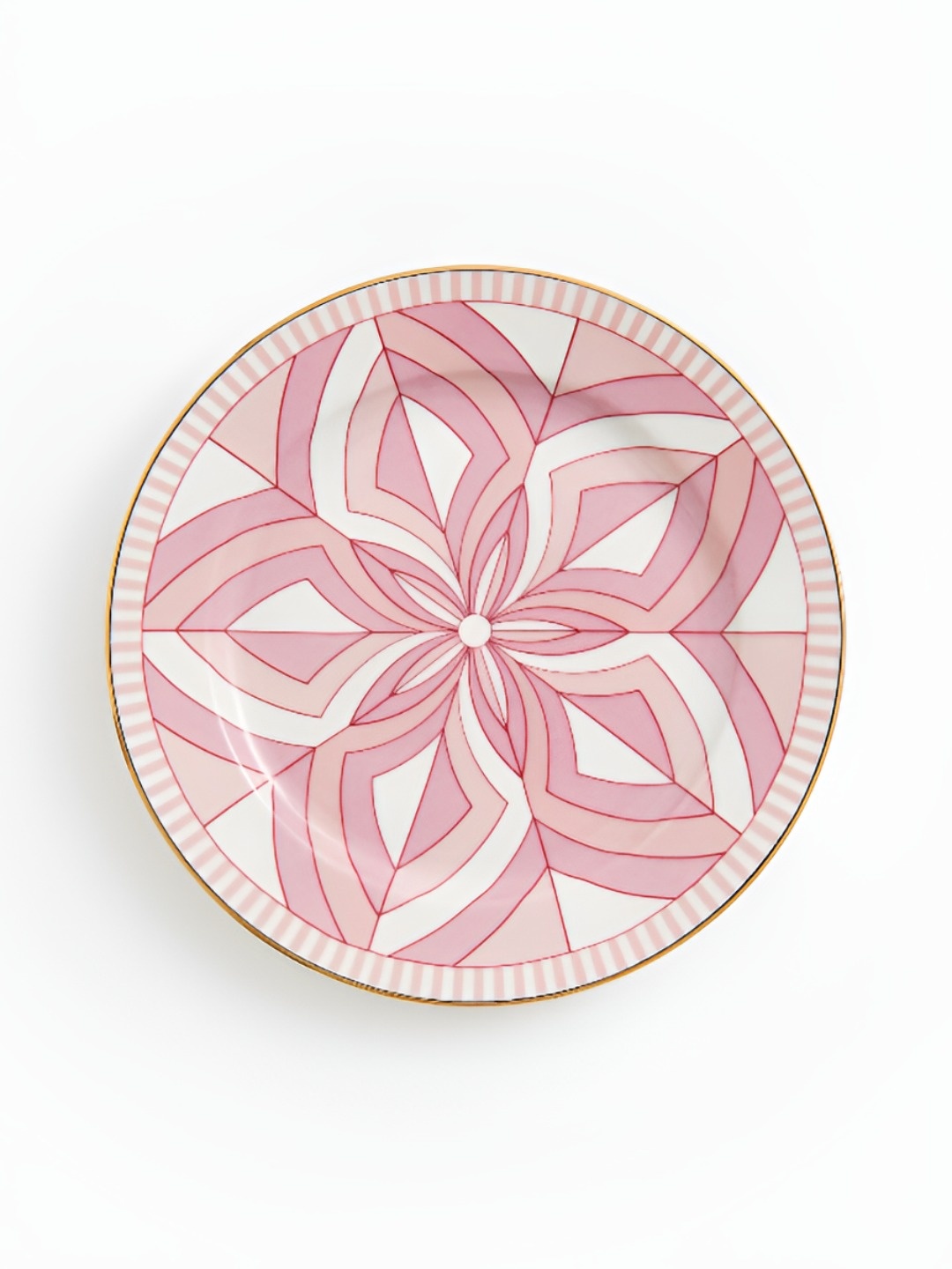 

H&M Pink Porcelain Medium Plate