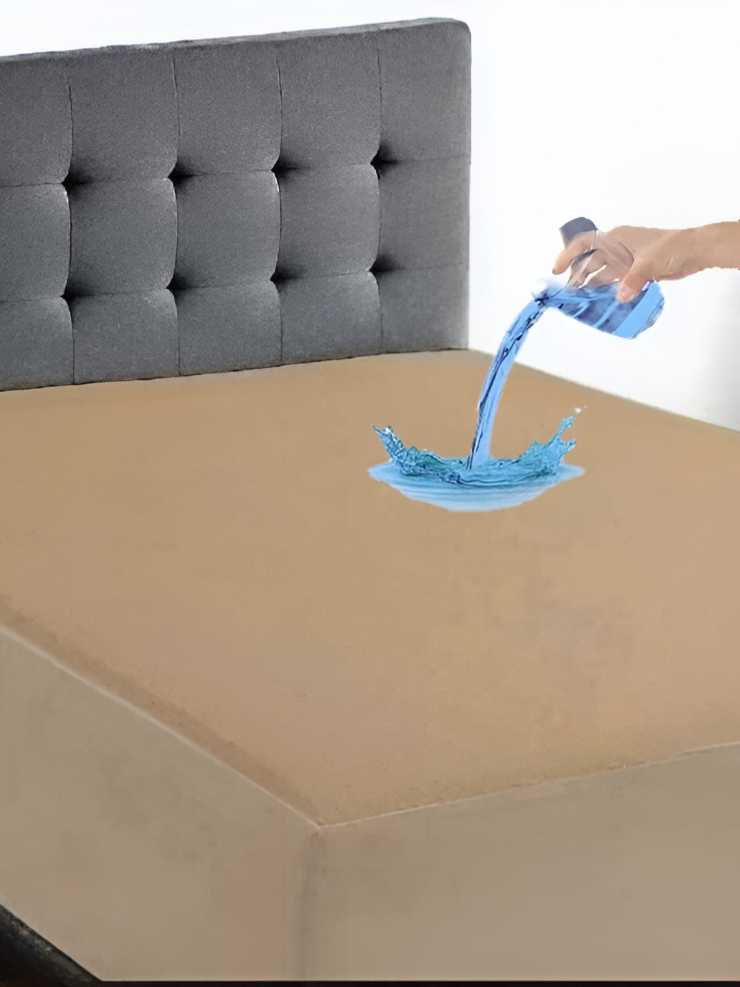 

Comfowell Yellow Cotton Water Resistant Fitted Mattress Protector