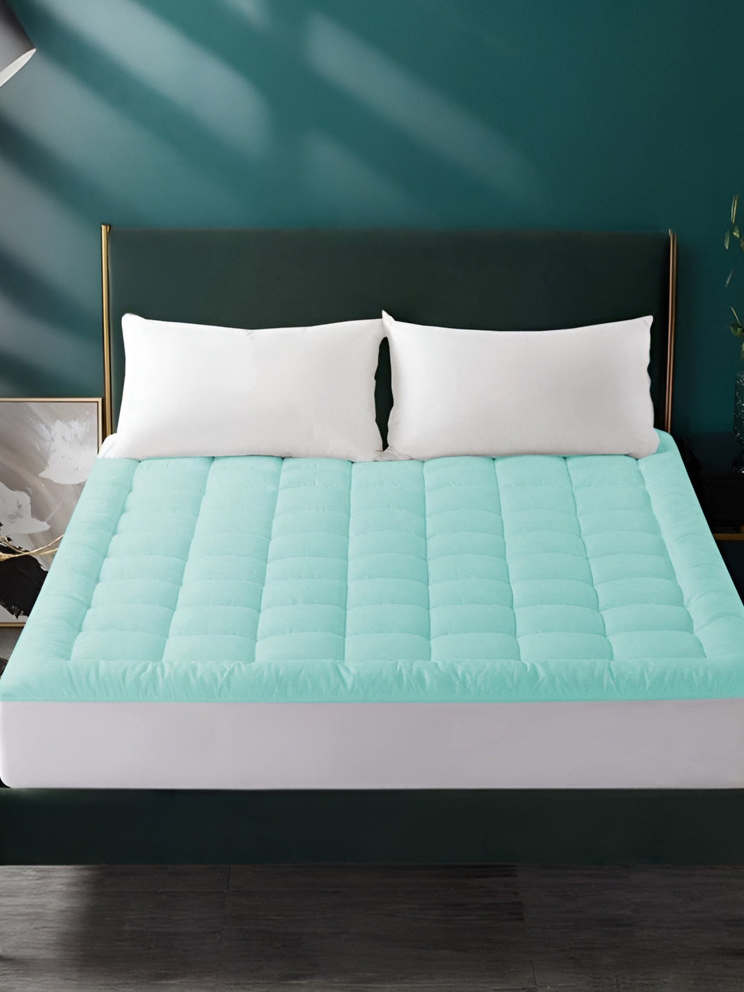 

Comfowell Green Topper Cotton King Size Waterproof Mattress Cover