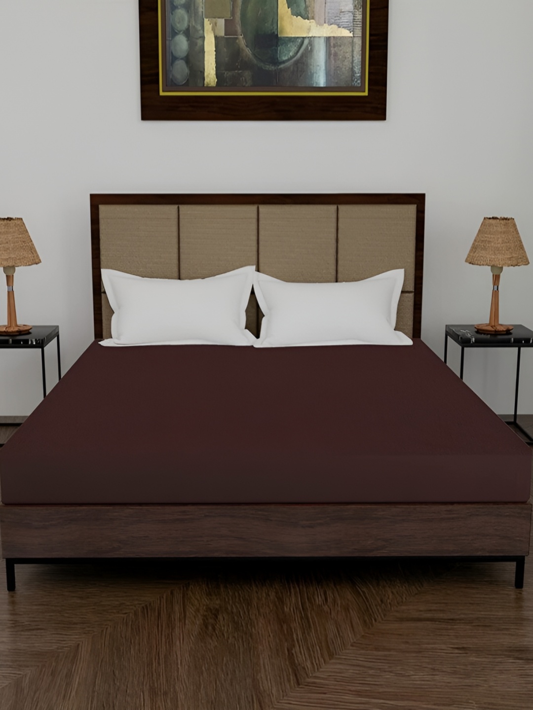 

Comfowell Brown Cotton Water Resistant Mattress Protector