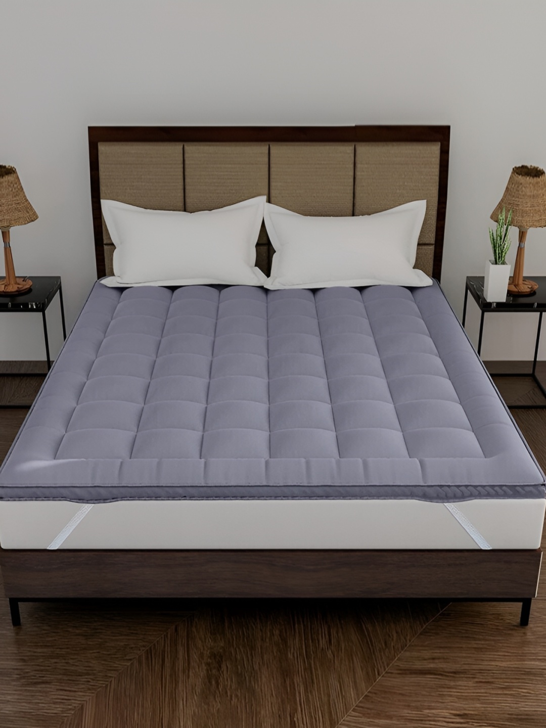 

Comfowell Grey Cotton Water Resistant Single Mattress Protector