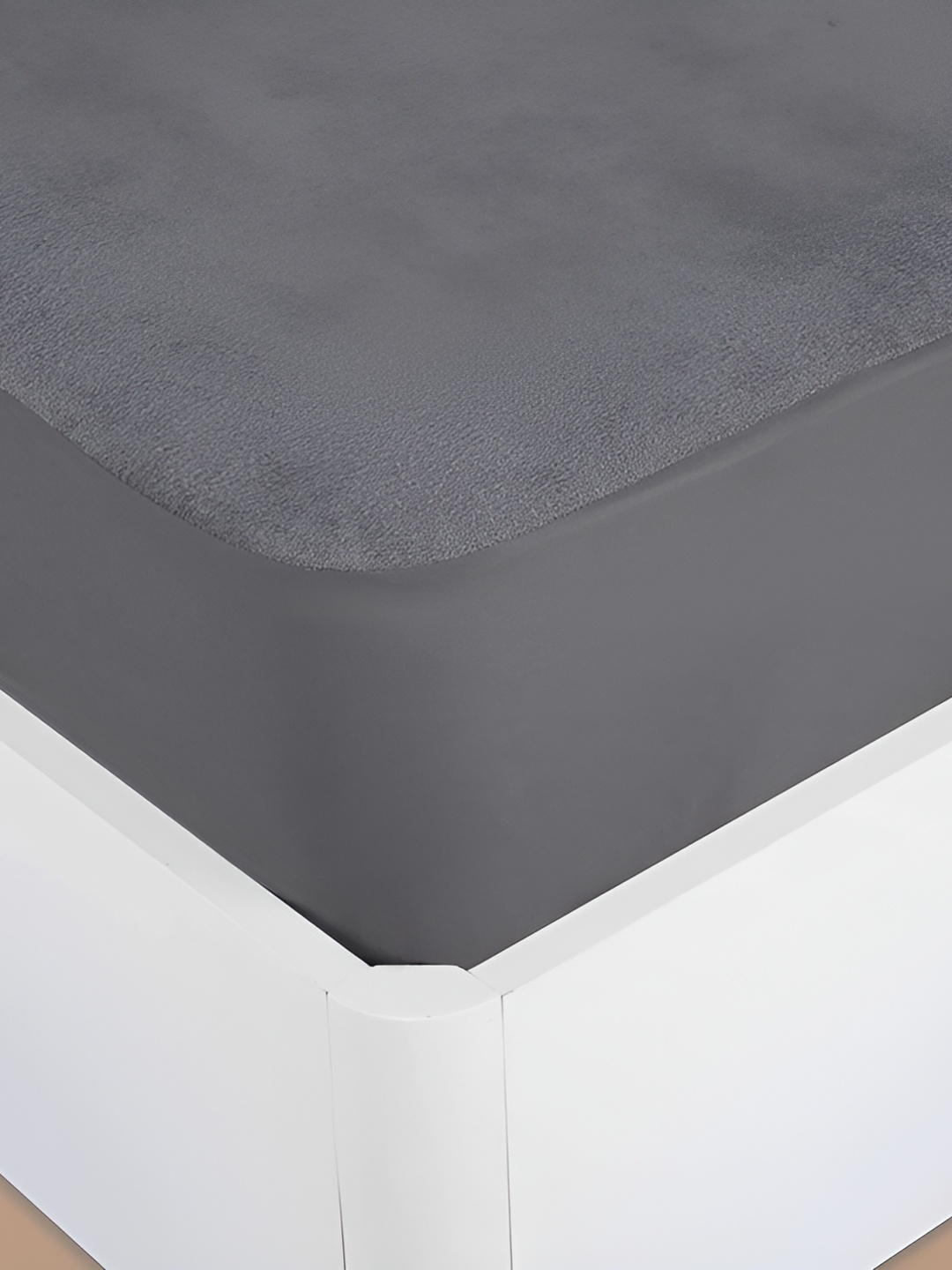

Comfowell Grey Cotton Fitted Queen Size Waterproof Mattress Cover