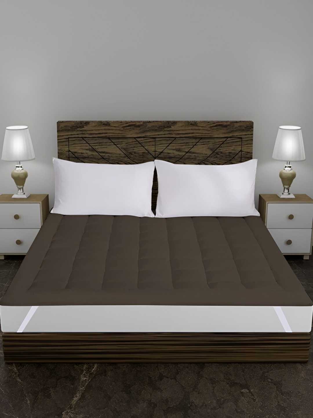 

Comfowell Brown Cotton Water Resistant Mattress Protector
