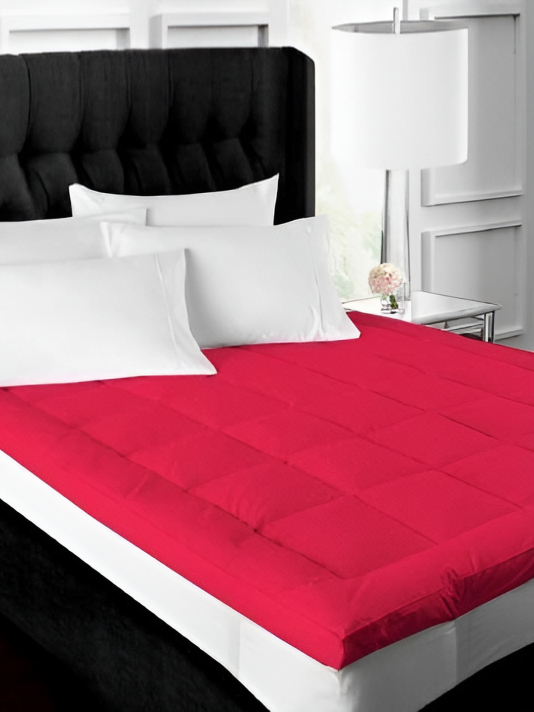 

Comfowell Pink Cotton Single Size Mattress Water Resistant Mattress Protector