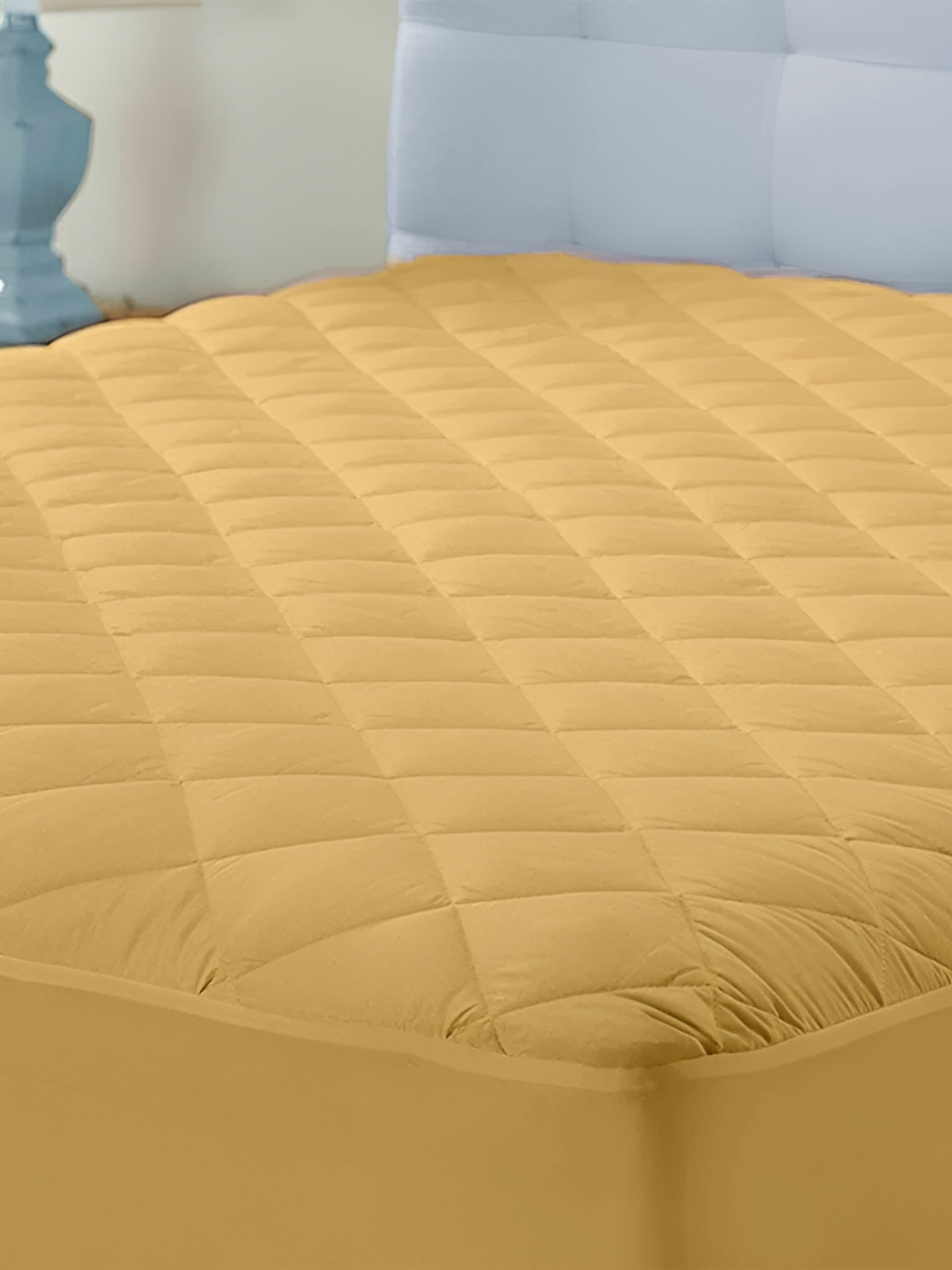 

Comfowell Yellow Cotton Water Resistant Mattress Protector