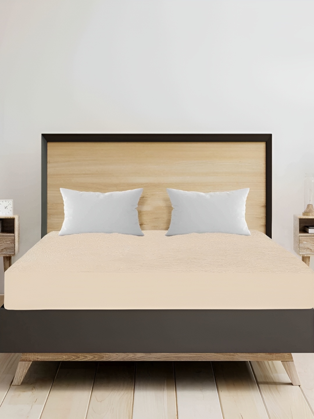 

Comfowell Orange Cotton Water Resistant Single Fitted Mattress Protector
