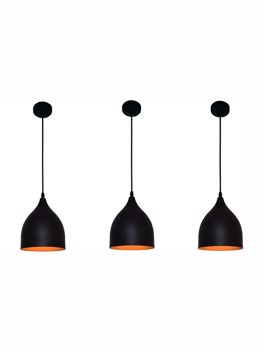 

Areezo Black Bell Shaped Ceiling Lamp