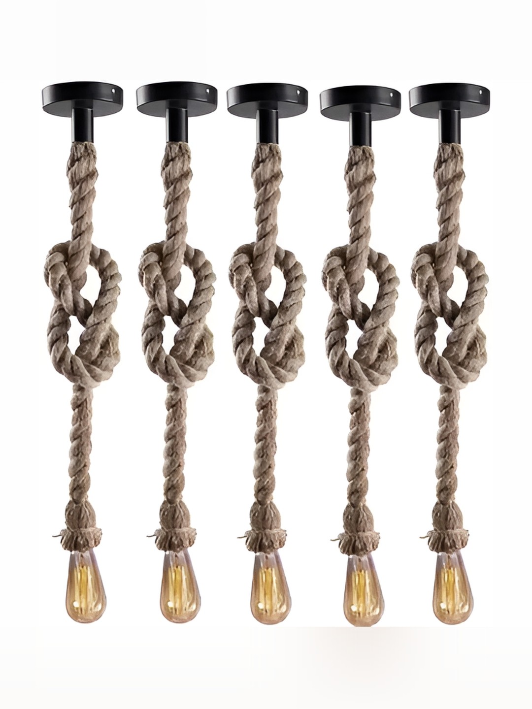 

Areezo Brown 5 Pcs Ceiling Lamp