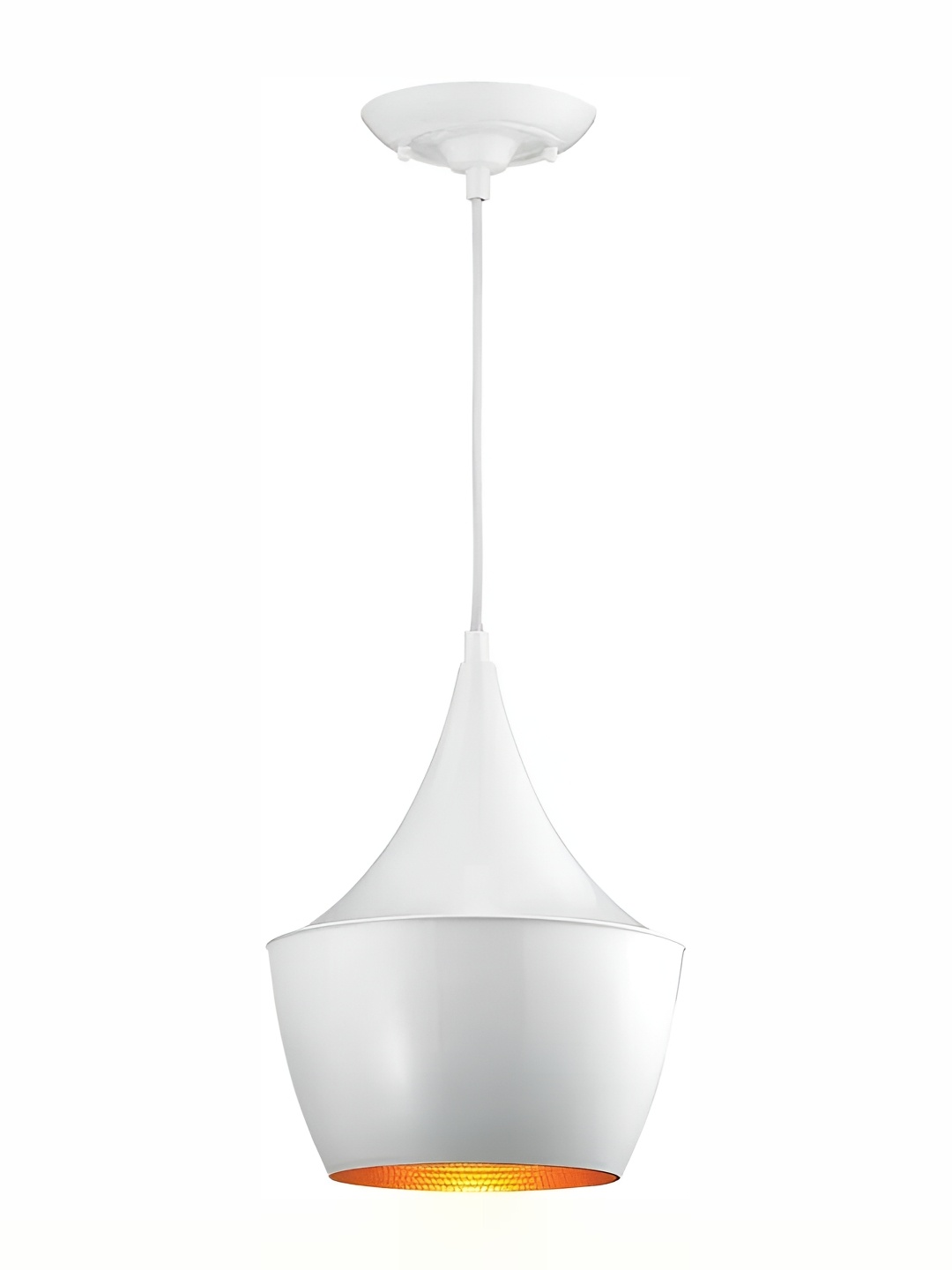 

Areezo White Aluminium Contemporary Bell Ceiling Lamp