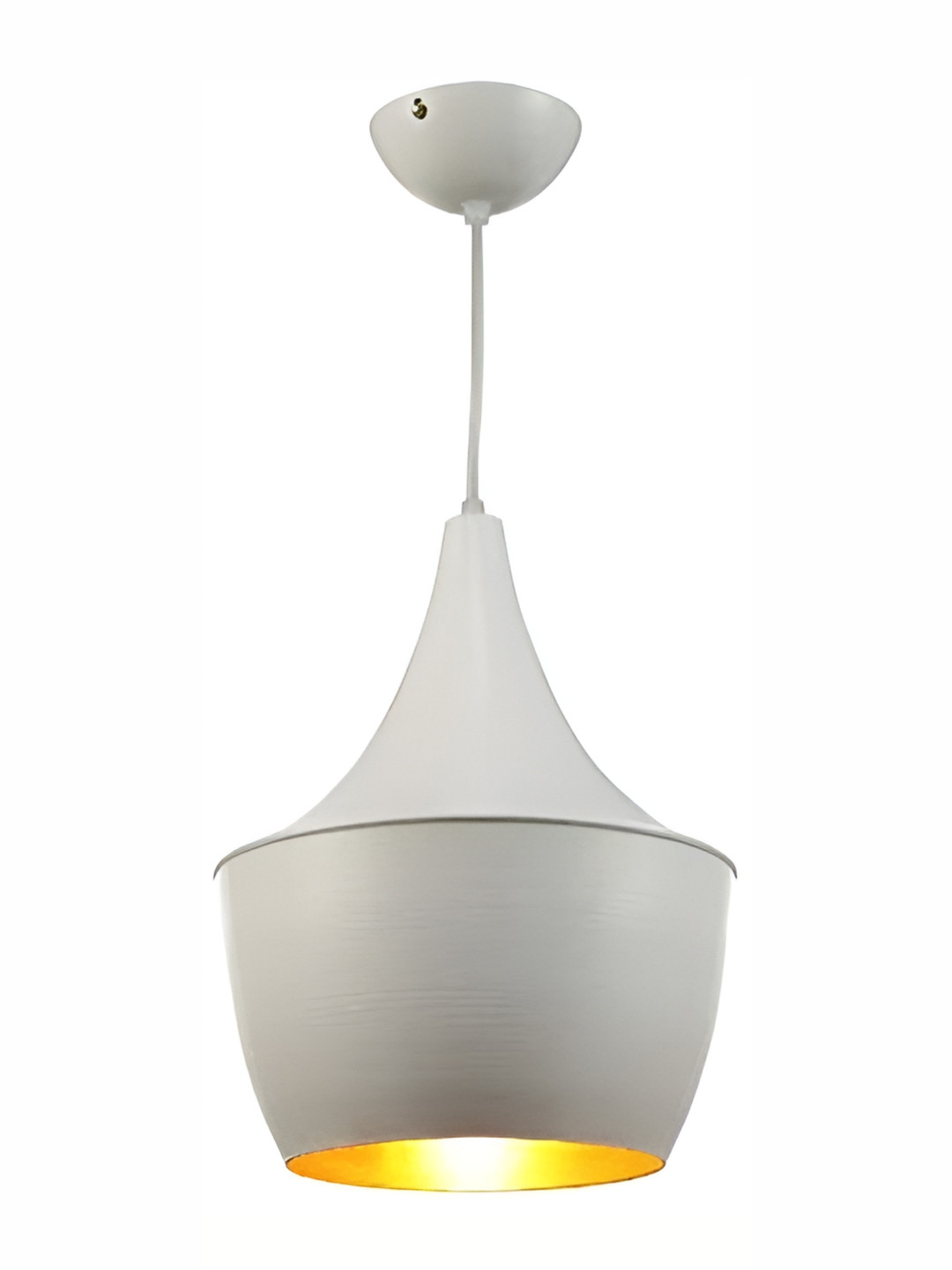 

Areezo White Bell Shaped Ceiling Lamp