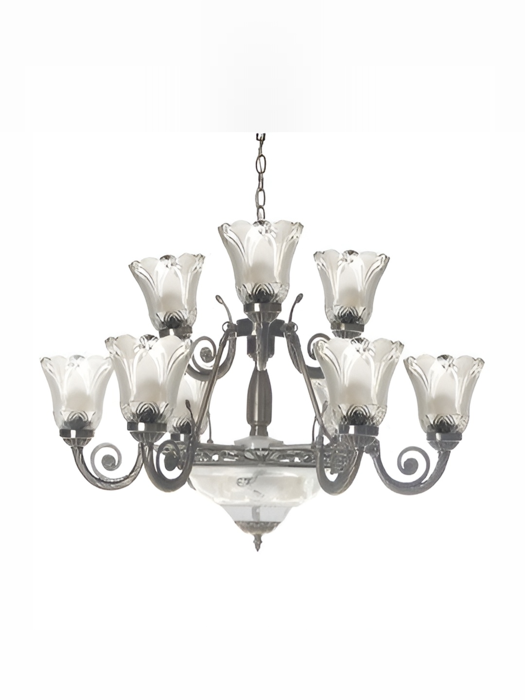 

Areezo Gold-Toned Aluminium Ceiling Lamp