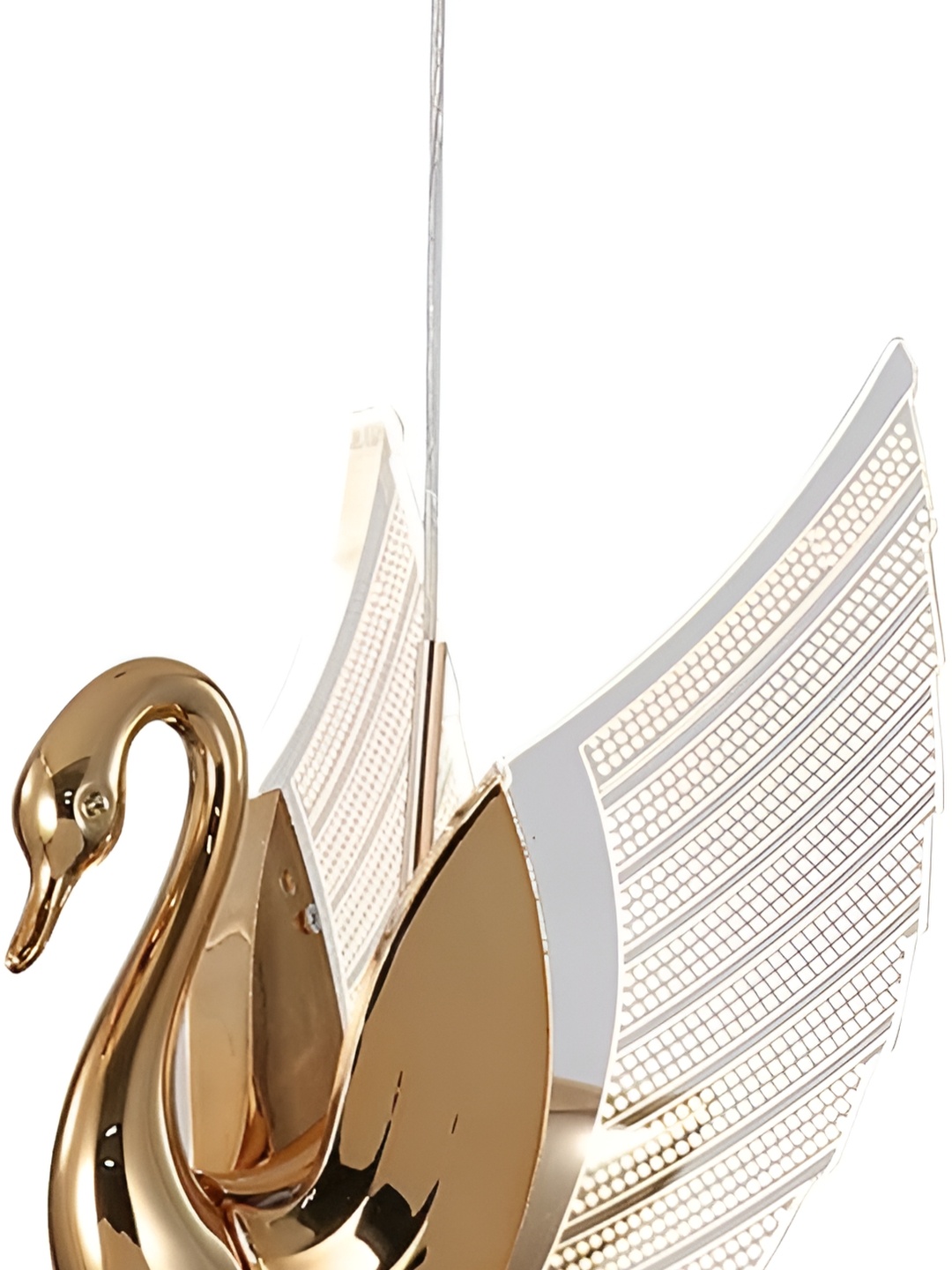 

Areezo Gold-Toned & White Aluminium Ceiling Lamp