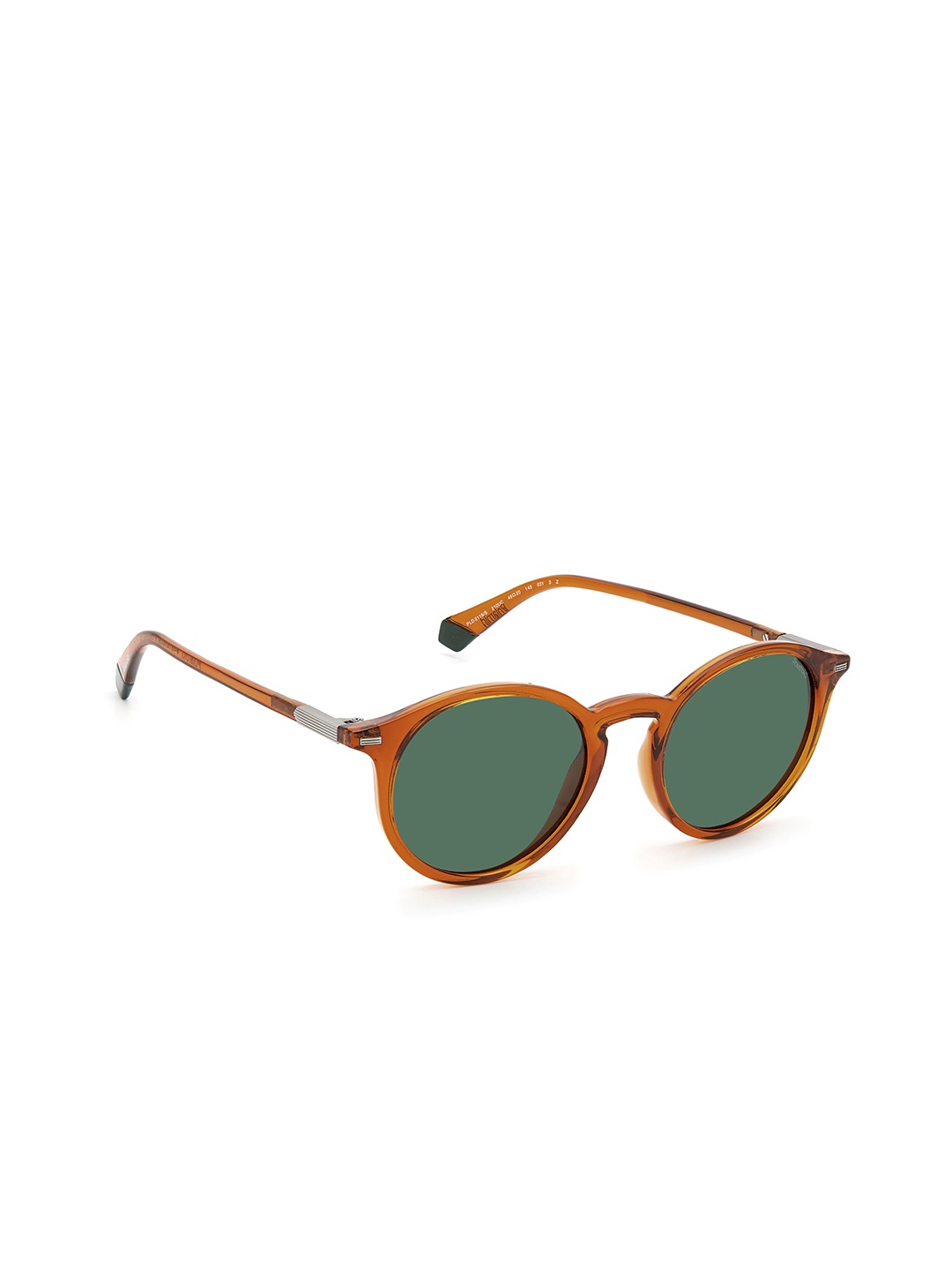 

Polaroid Unisex Aviator Sunglasses With UV Protected Lens 20430221049UC, Green