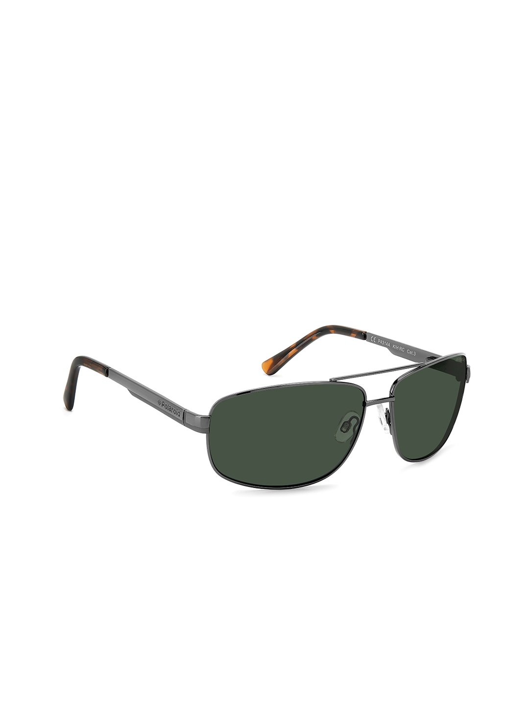 

Polaroid Men Rectangle Sunglasses 217275KIH63RC, Green