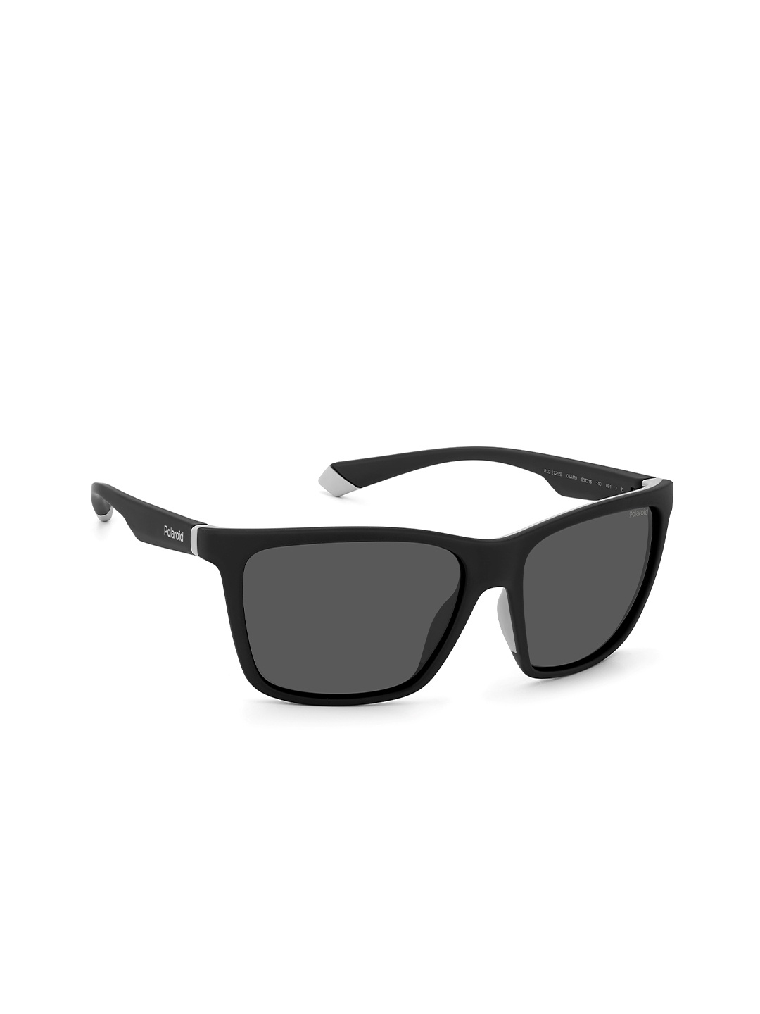 

Polaroid Men Rectangle Sunglasses With UV Protected Lens, Grey